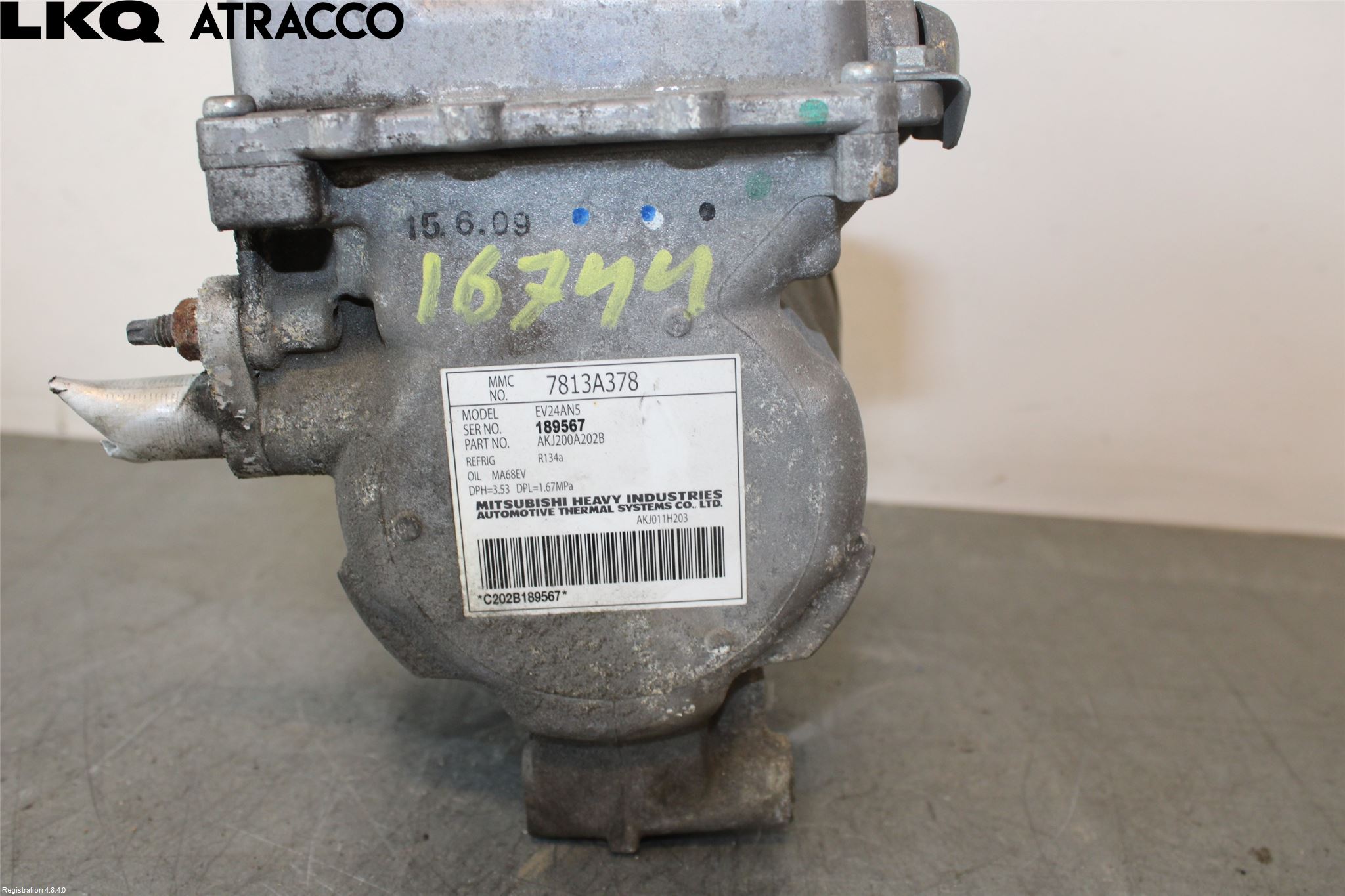 Mitsubishi OUTLANDER 13-21 Ac Kompressor