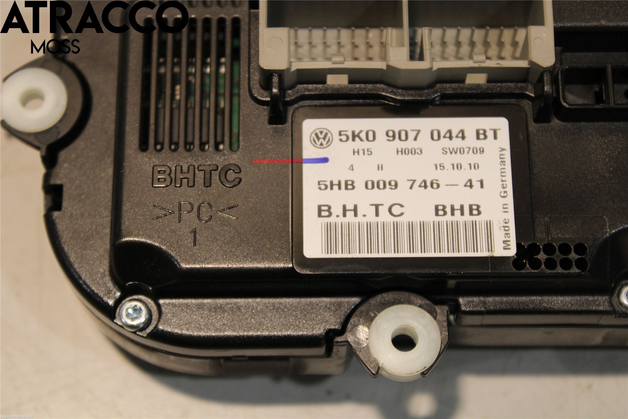 Volkswagen VW GOLF VI 09-13 Ac Styrenhet Ac Manöveren