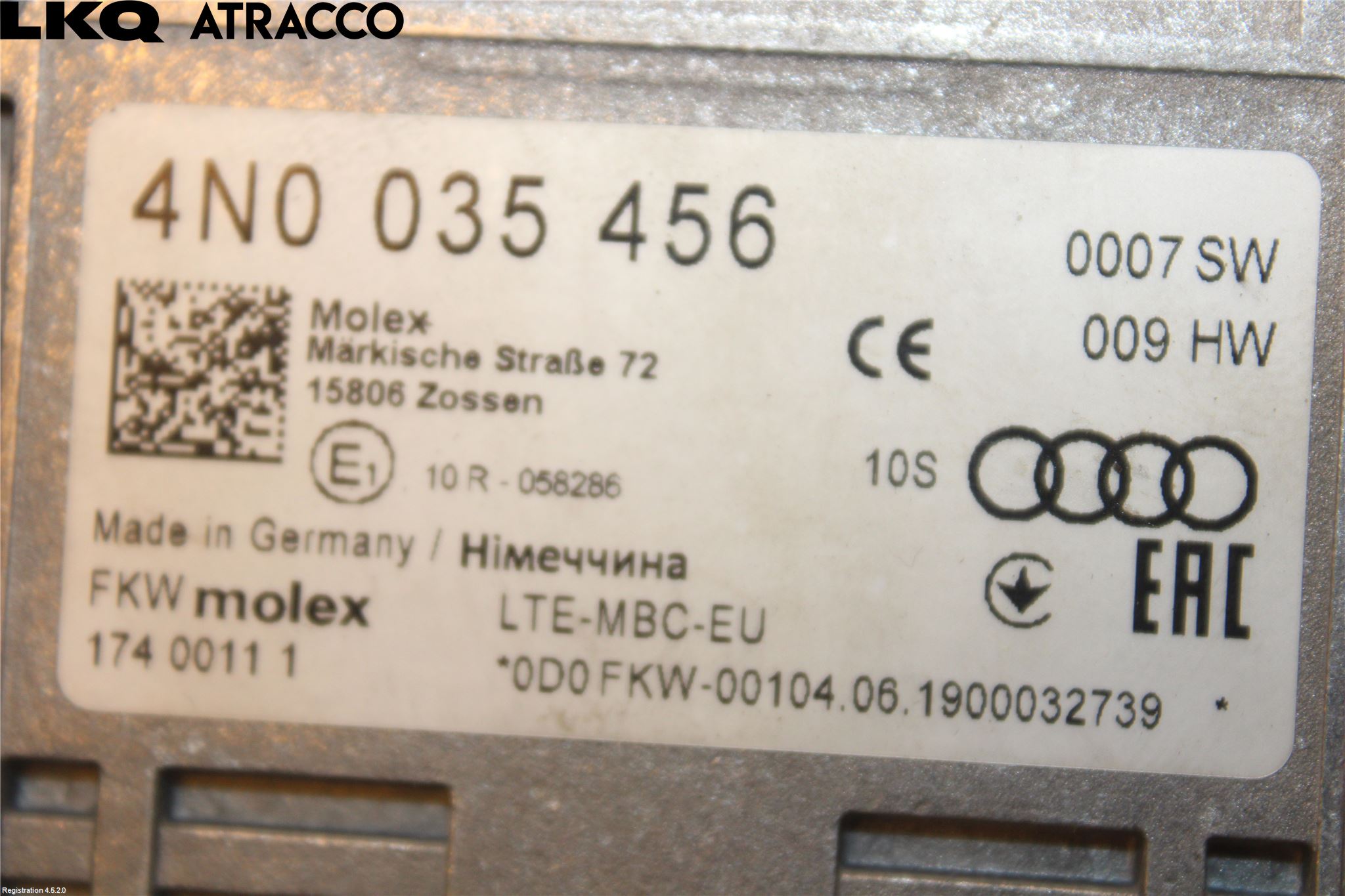 Audi Q5/SQ5 17- Antennförstärkare
