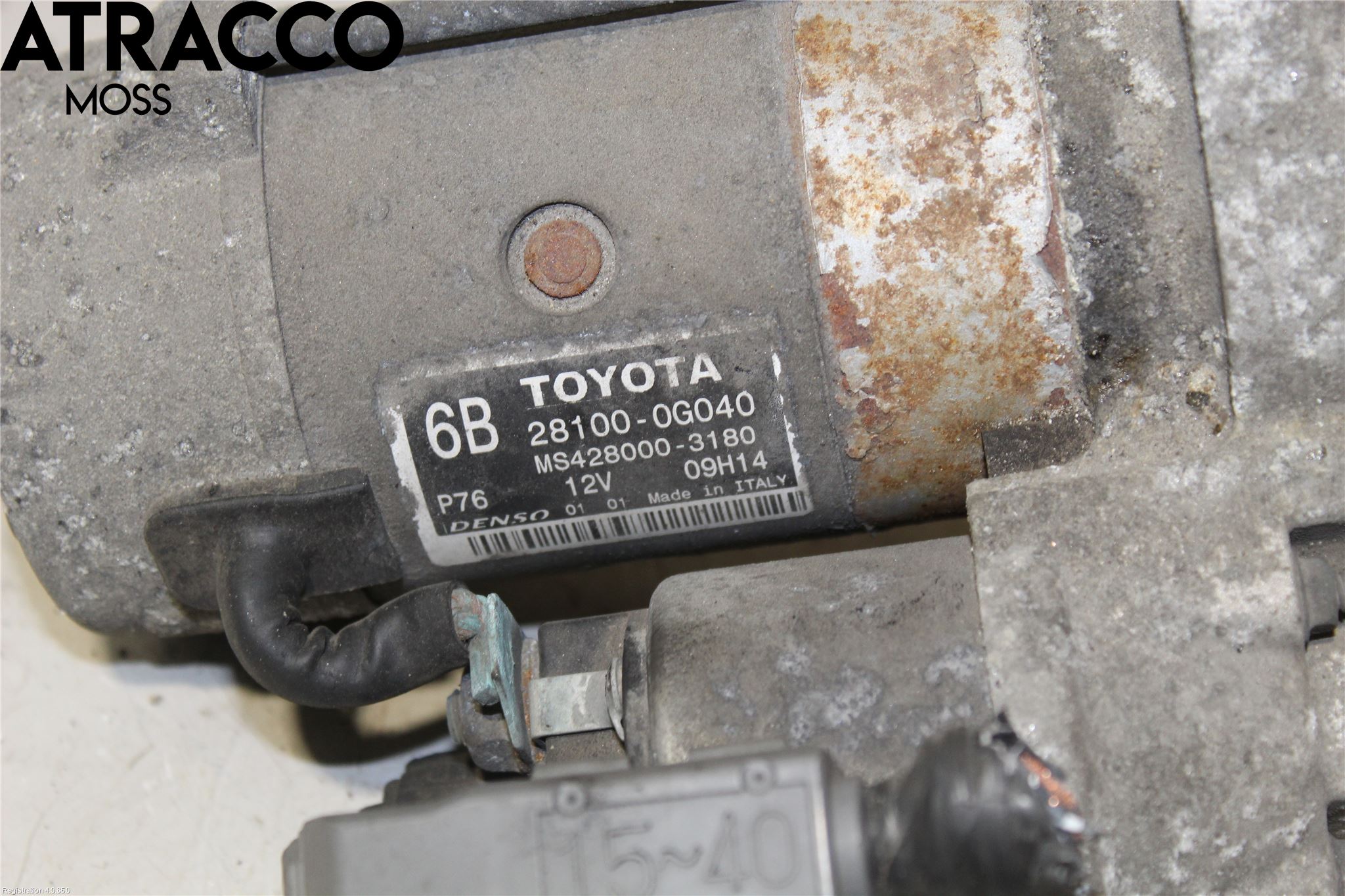 Toyota RAV 4 06-12 Startmotor Diesel