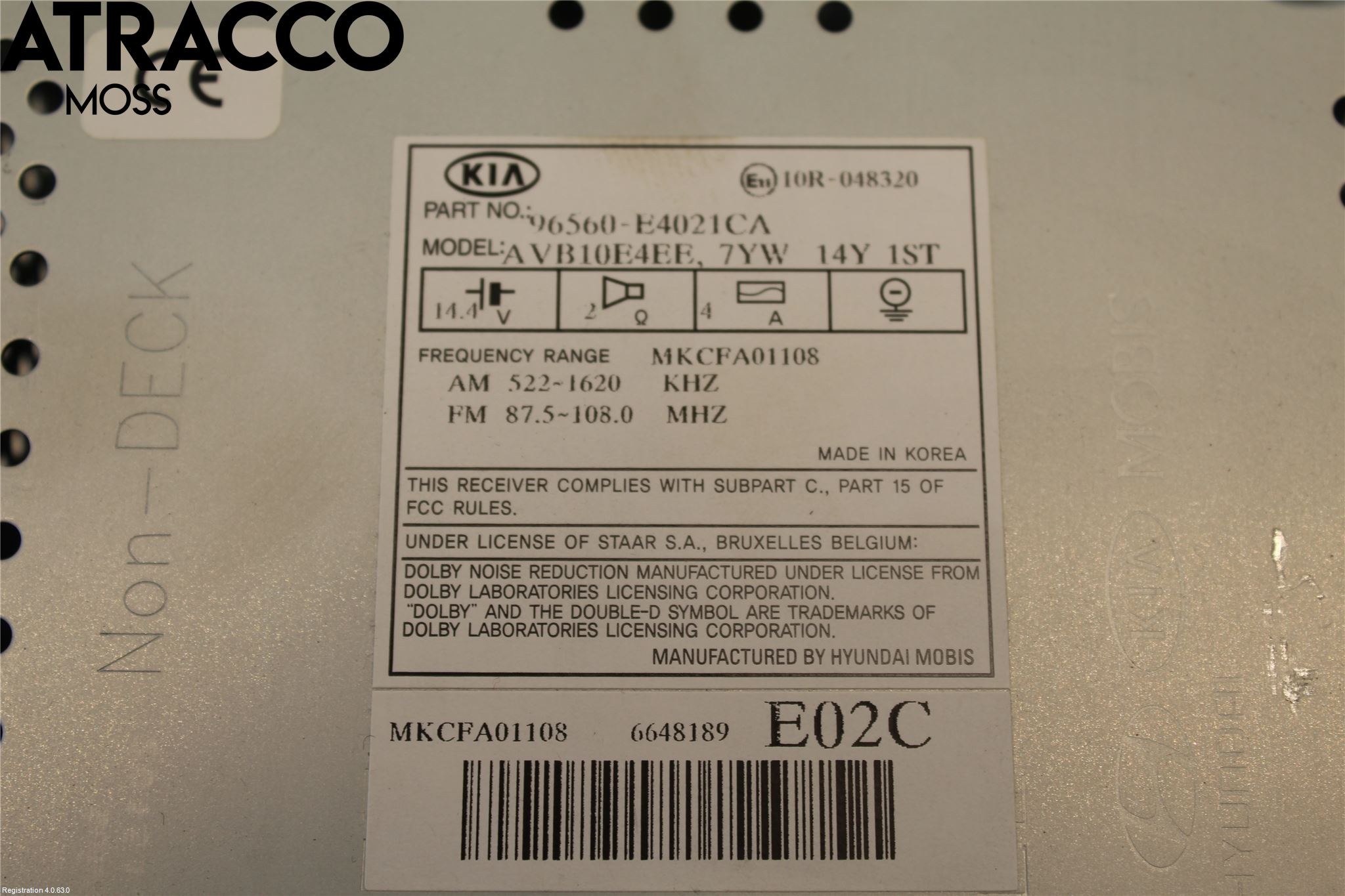 Kia SOUL 09- Bildskärm