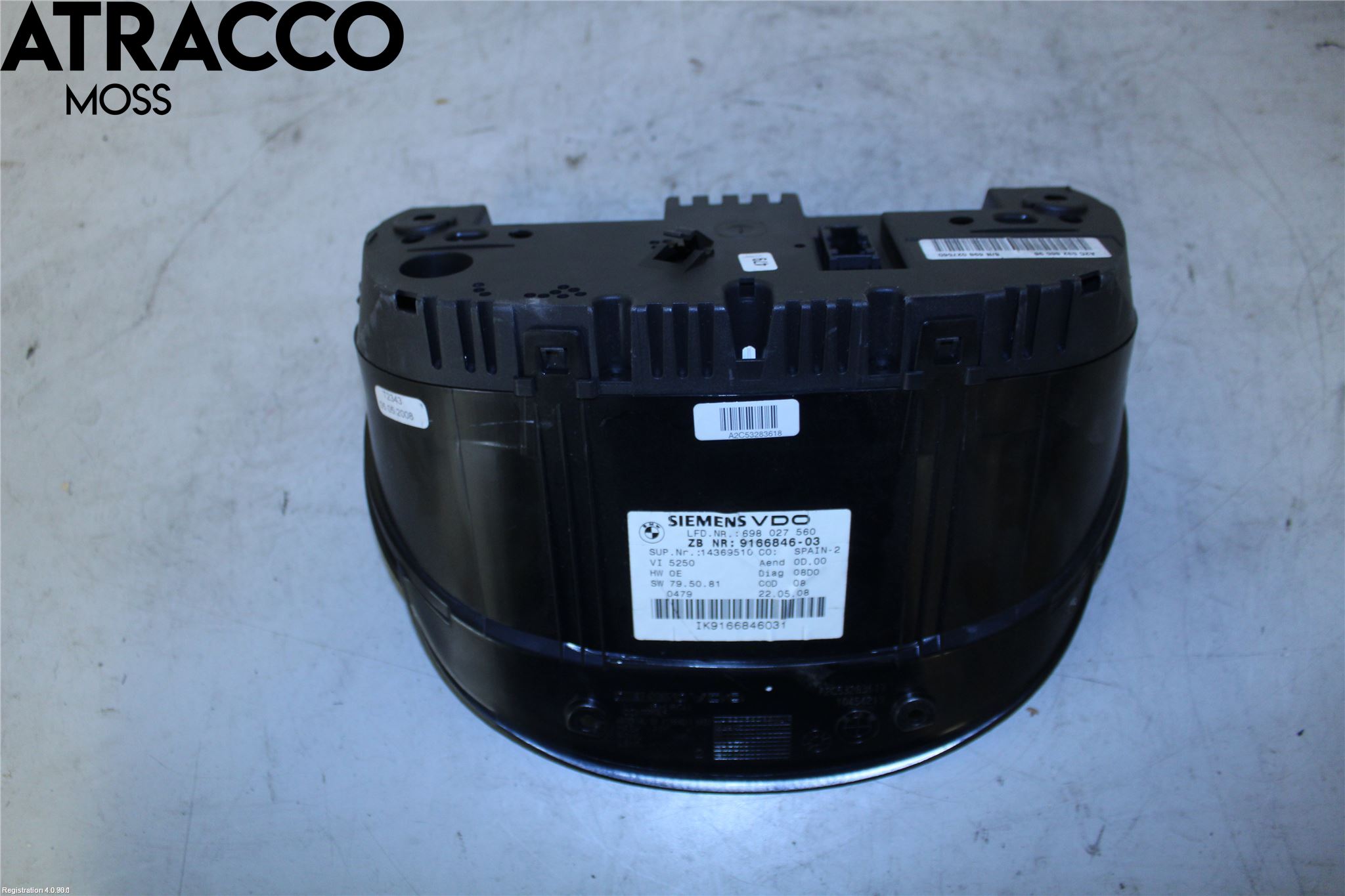 BMW 3 E90/91 SED/TOU 05-12 Instrument Hast
