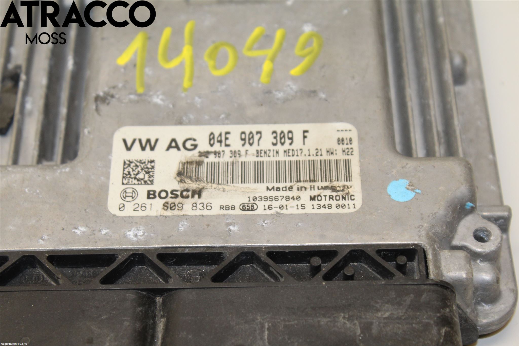 Volkswagen VW GOLF / E-GOLF VII 13-20 Styrenhet Insprut Bensin