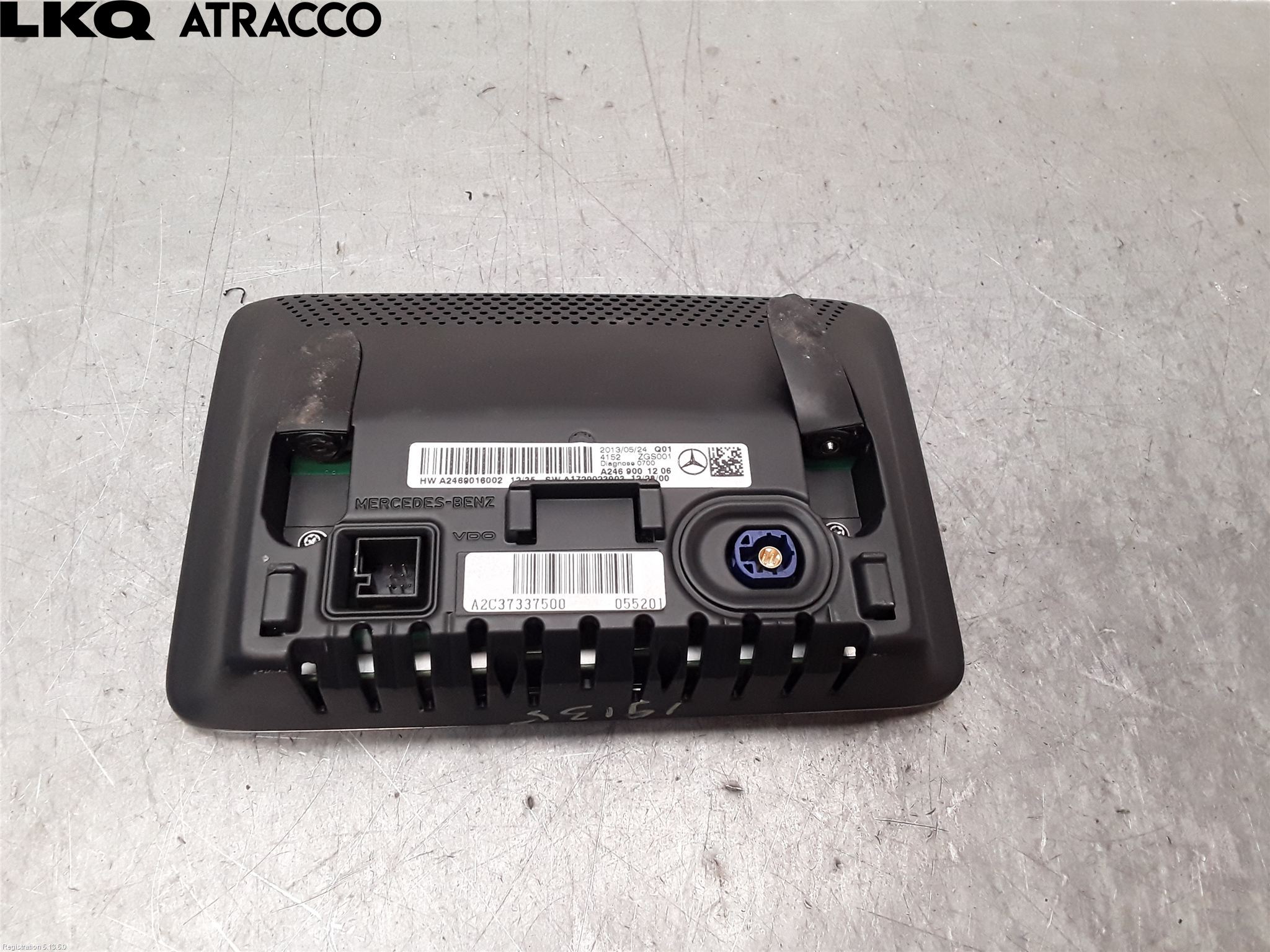 Mercedes-Benz MB A-KLASS (W176) 13-18 Multifunktionsdisplay