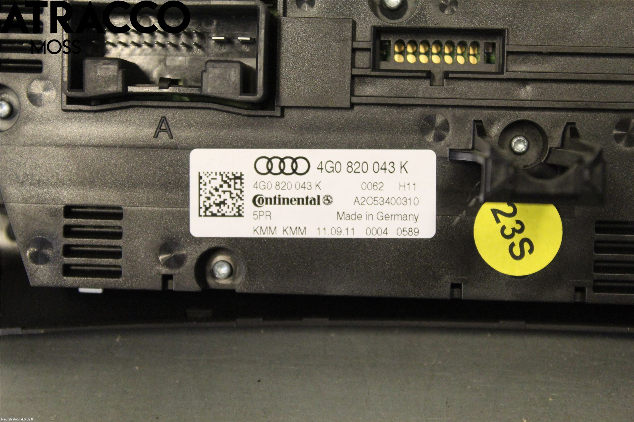 Audi A6/S6 4G 11-18 Ac Styrenhet Ac Manöveren
