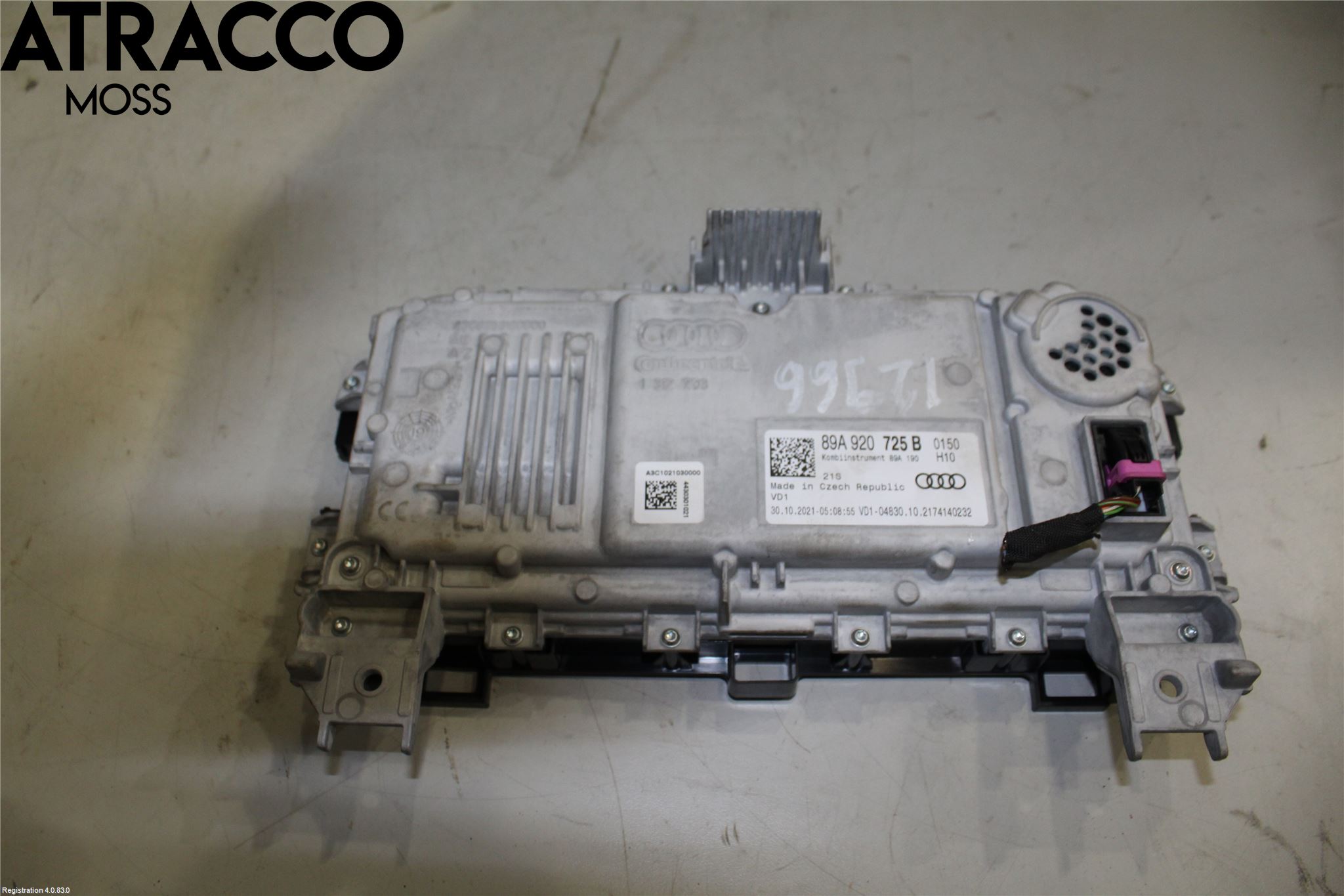 Audi Q4 E-TRON FZ 22- Instrument Komb