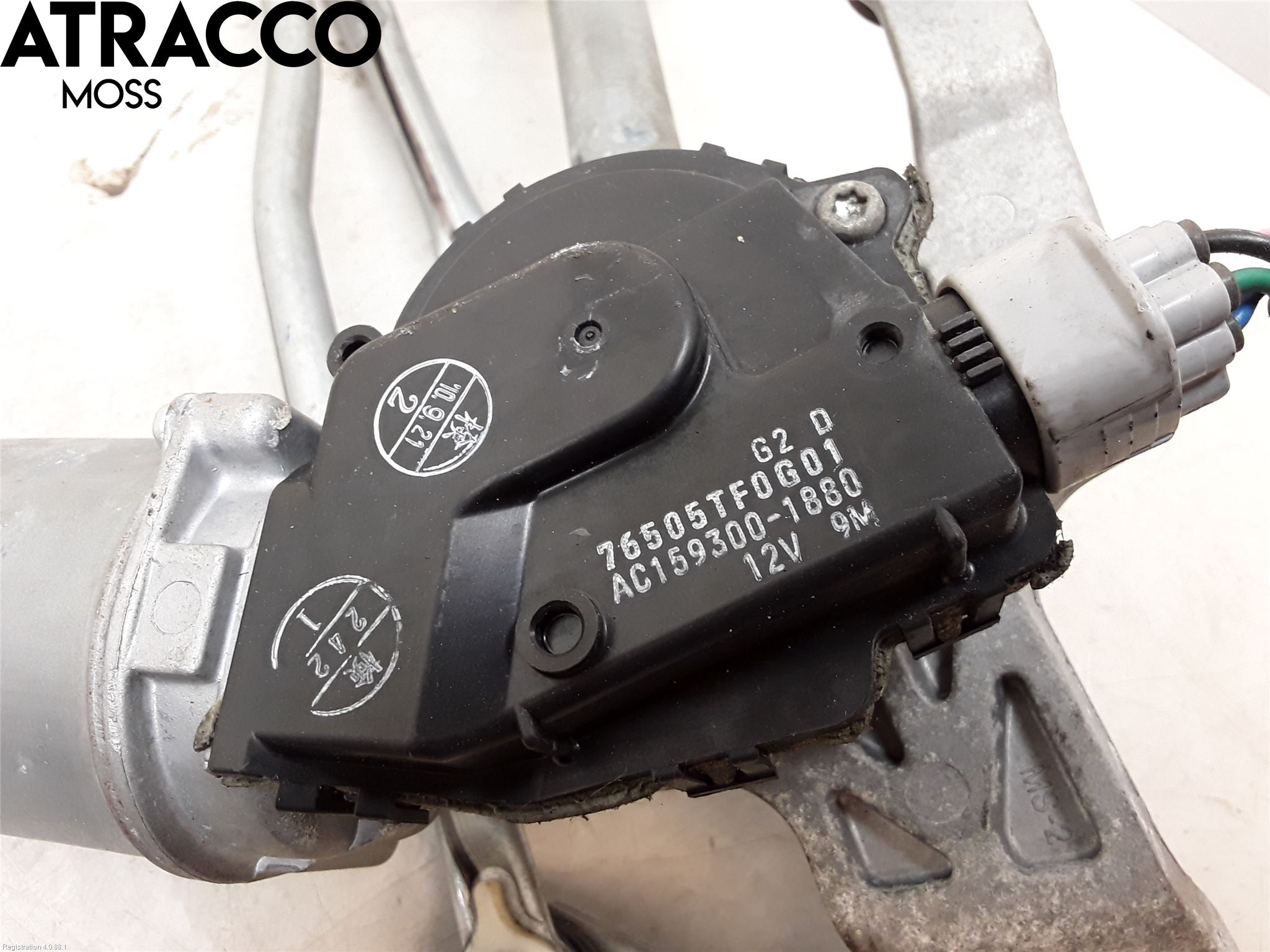 Honda JAZZ 08-14 Torkarmotor Vindruta