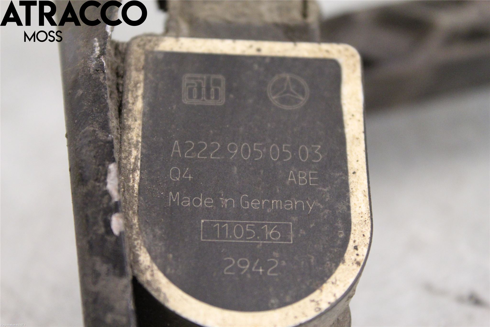Mercedes-Benz MB S-KLASS (W222) 13-20 Nivå-Luftfjädring Sensor