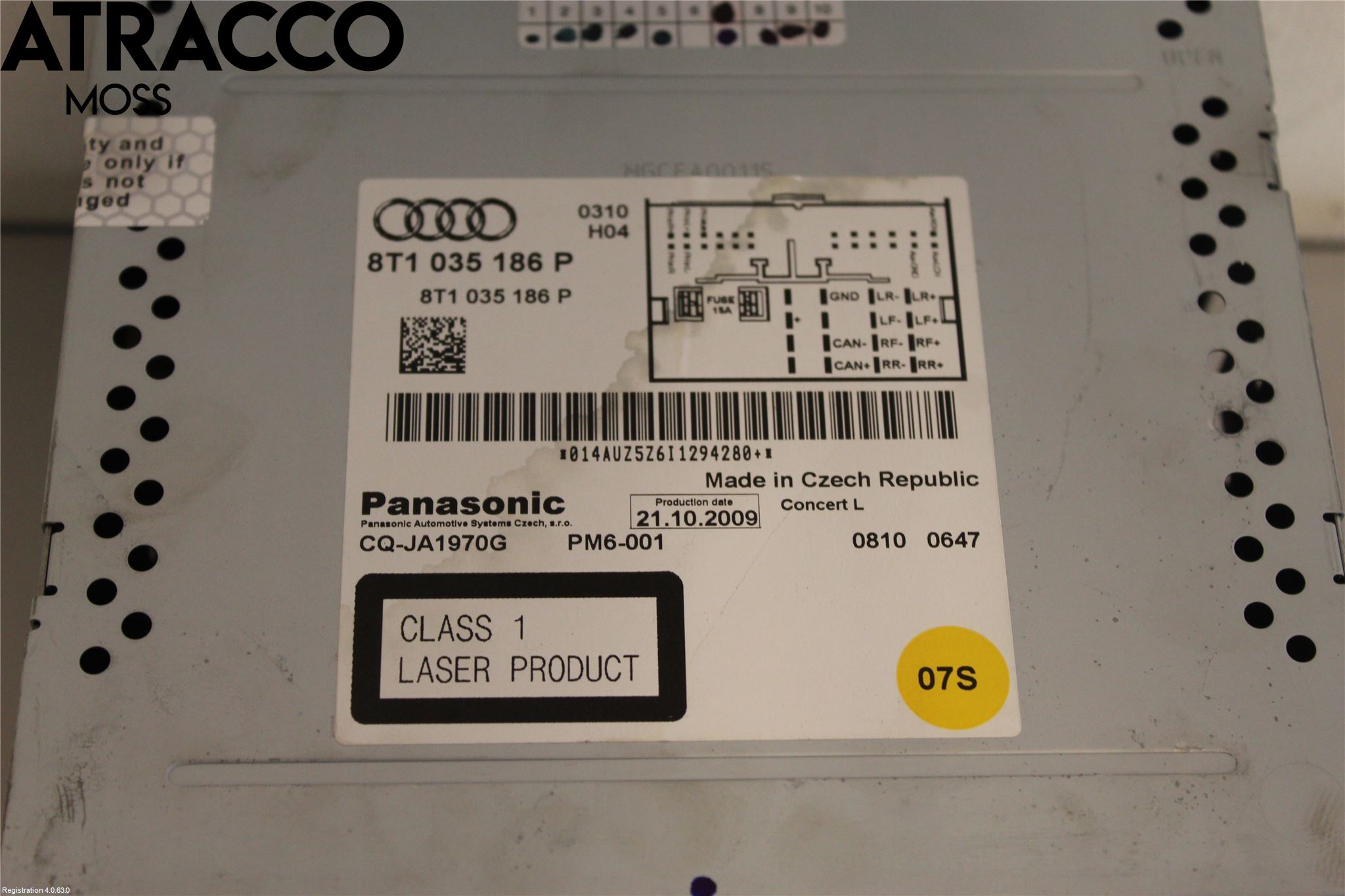Audi A4 ALLROAD 09-16 Cd Radio - Multimediapanel