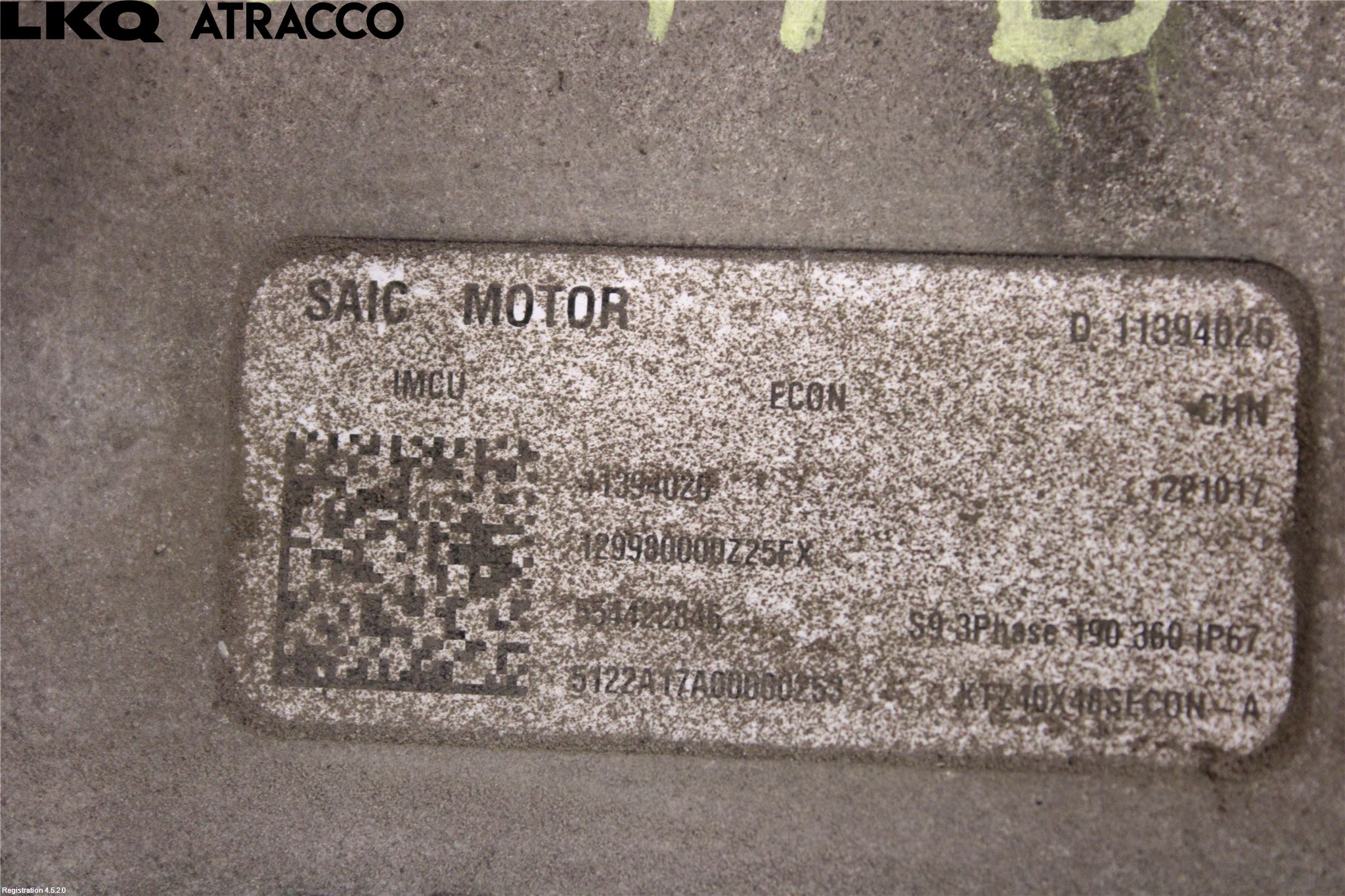 MG 4 23- Motor Elektrisk Bak