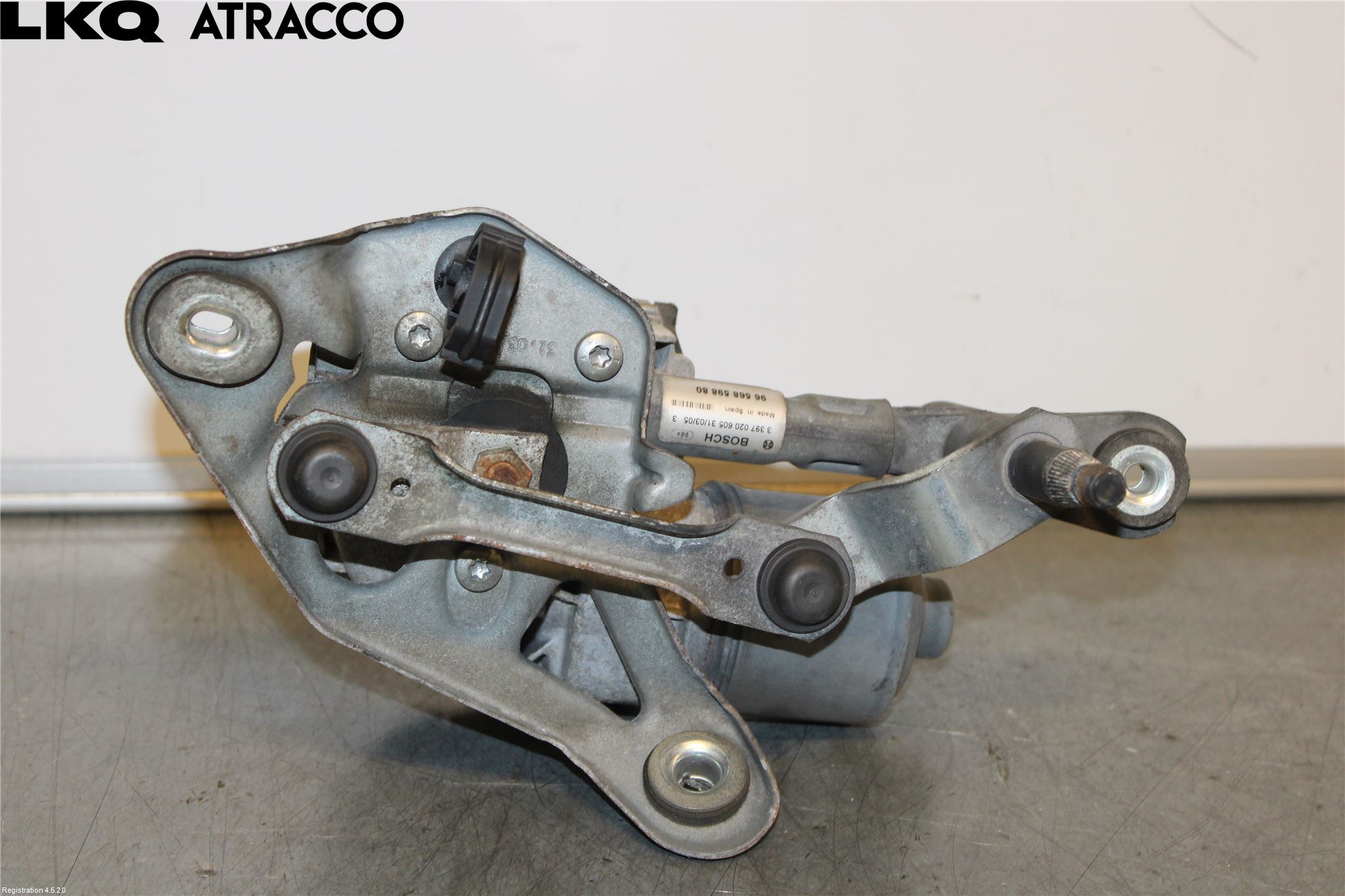 Peugeot 407 Torkarmotor Vindruta