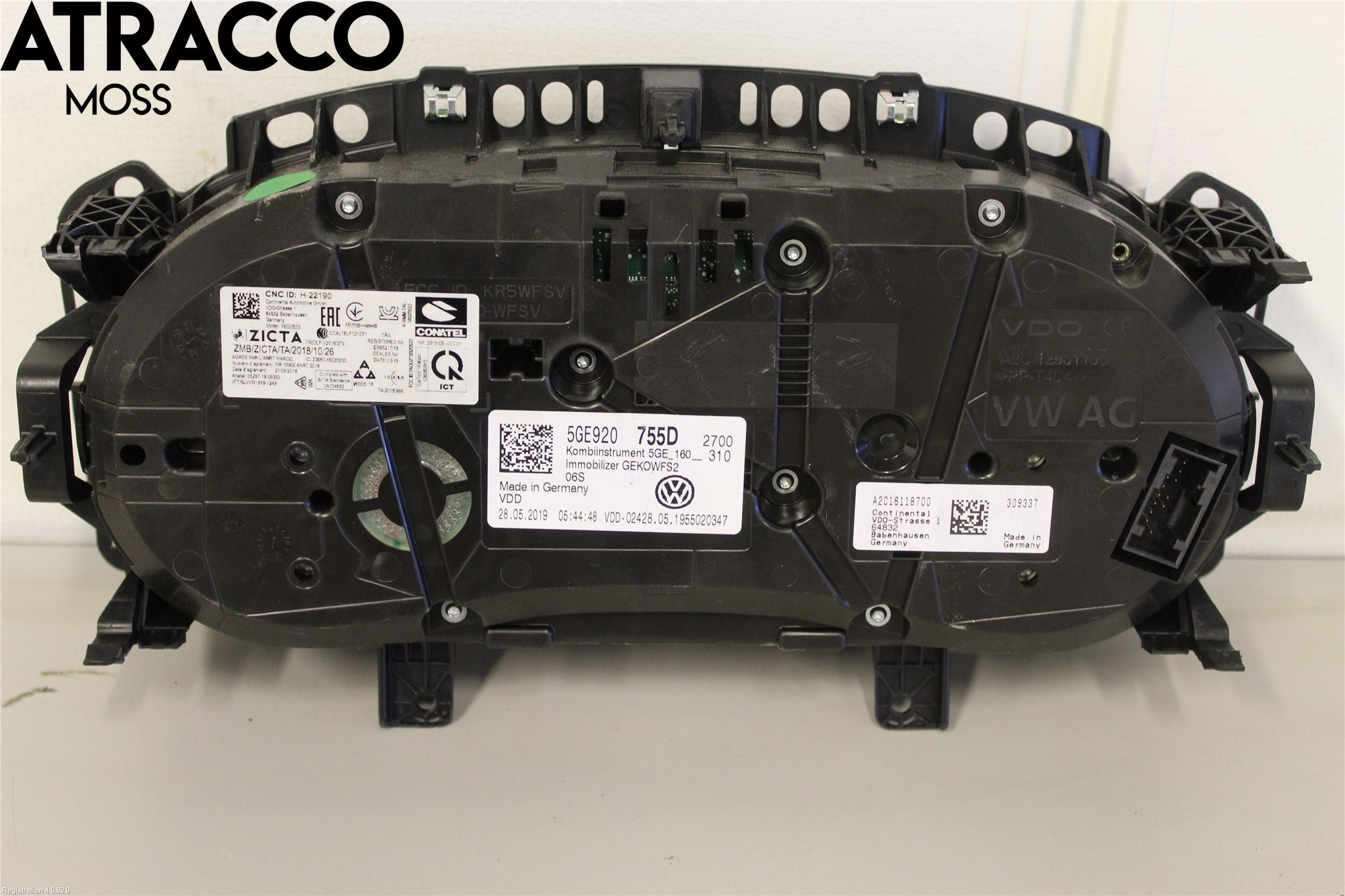 Volkswagen VW GOLF / E-GOLF VII 13-20 Instrument Komb