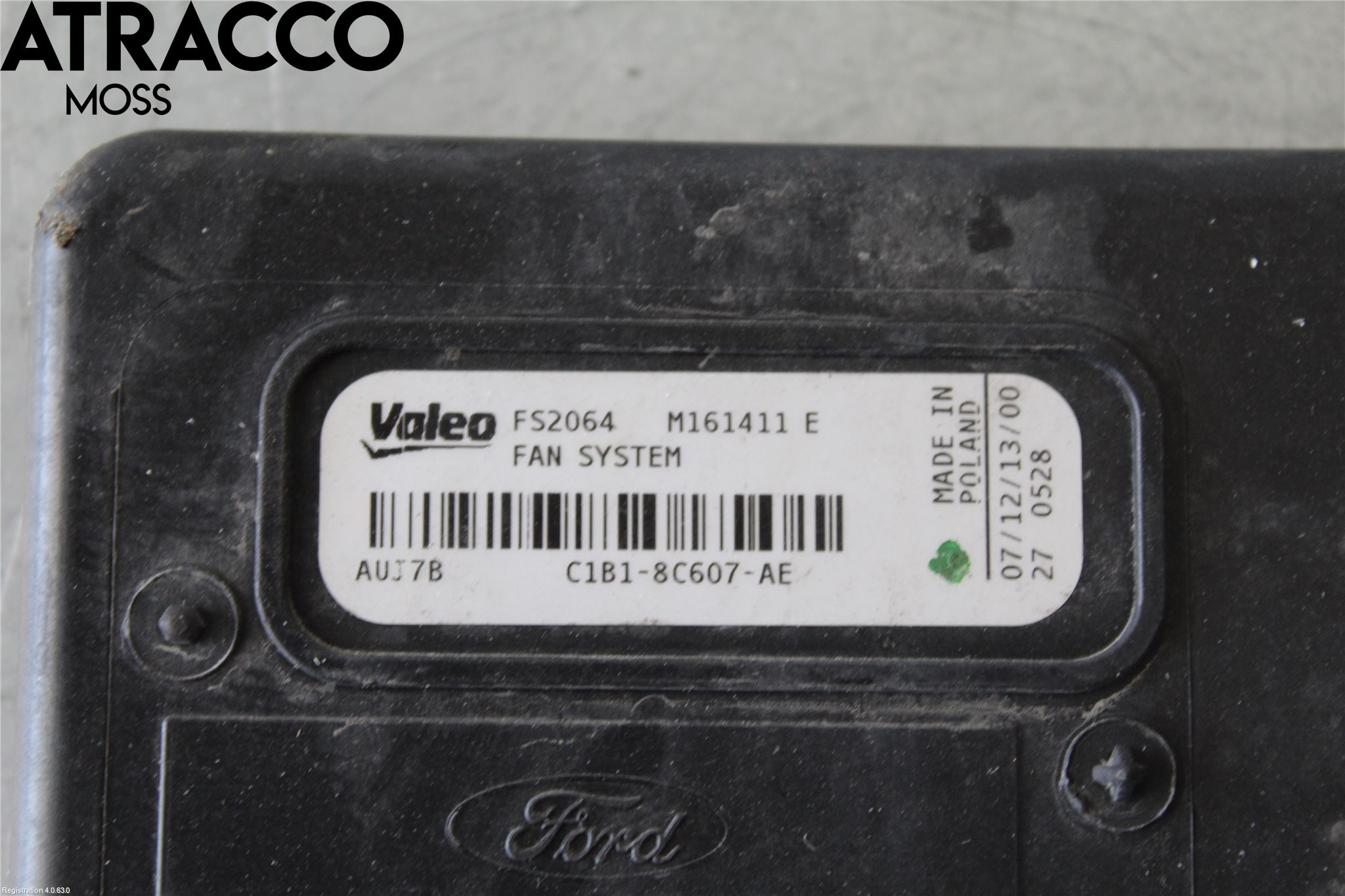Ford FIESTA 13-17 Kylfläkt El