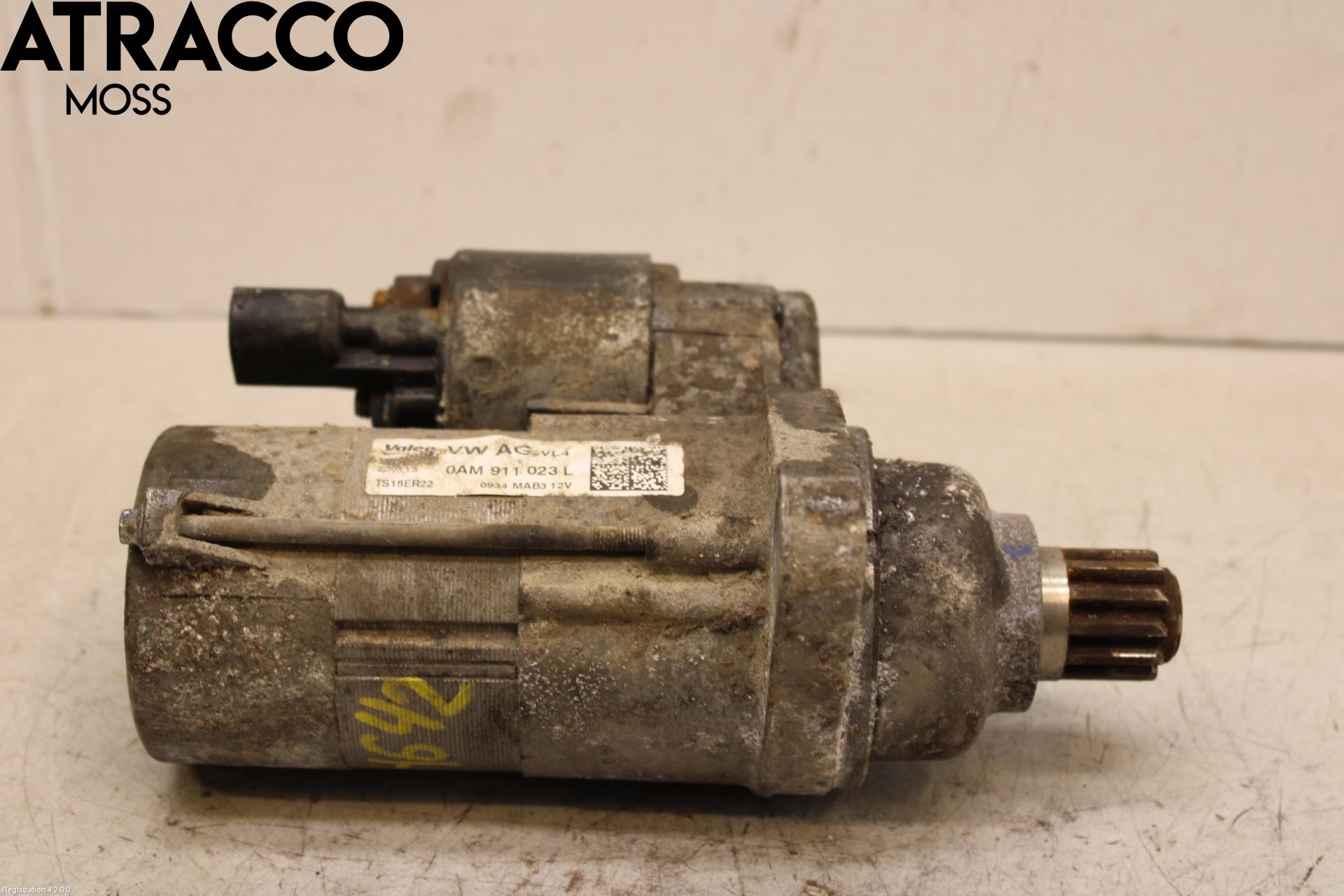Volkswagen VW TOURAN 10-15 Startmotor Diesel