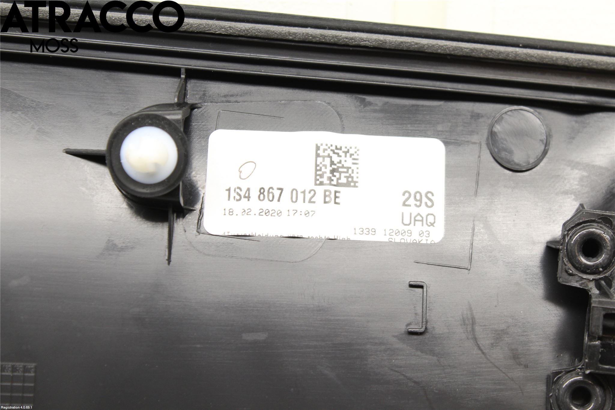 Seat Mii / Mii electric Dörrklädsel Hö