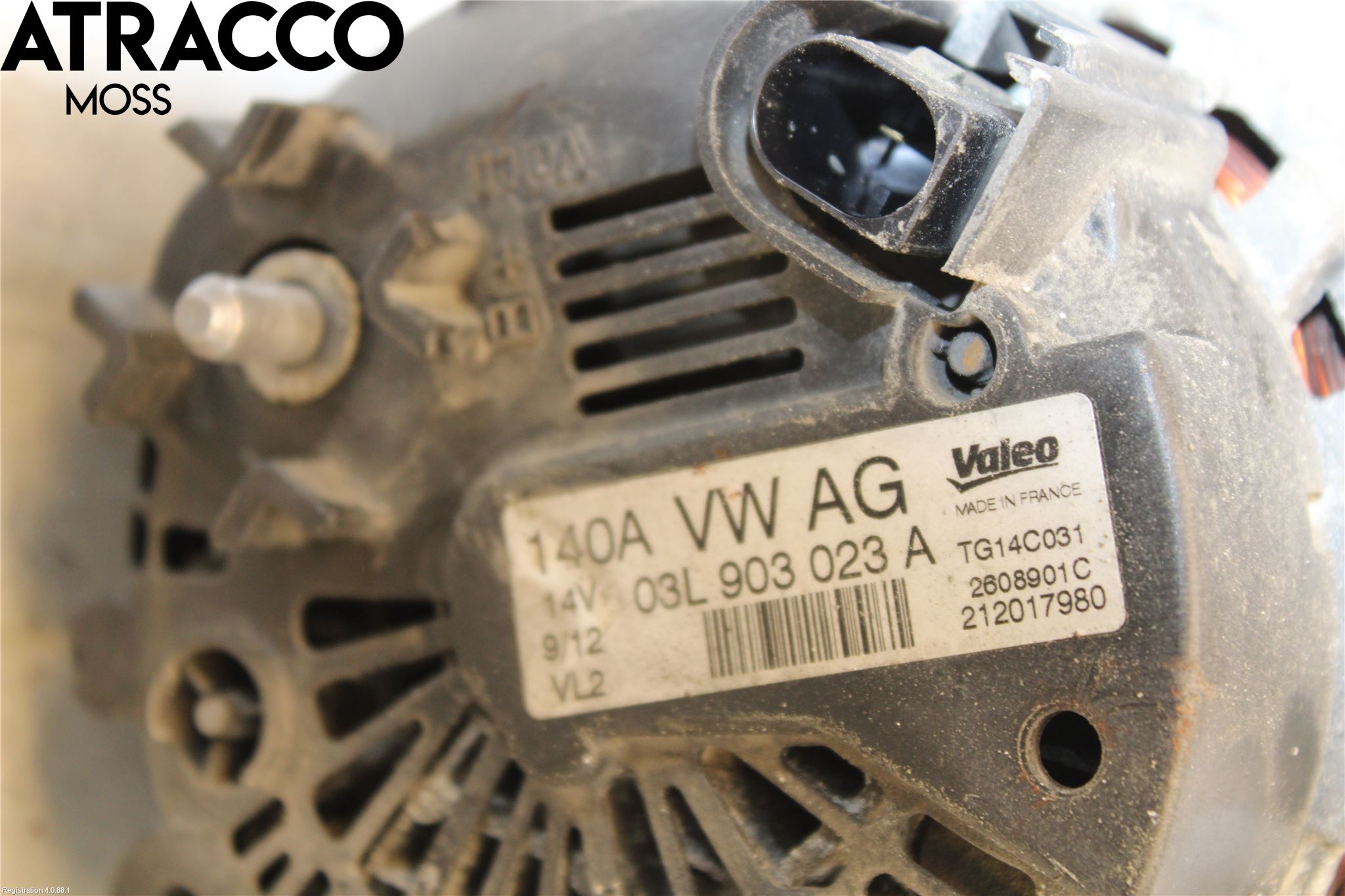 Volkswagen VW TIGUAN 07-16 Generator