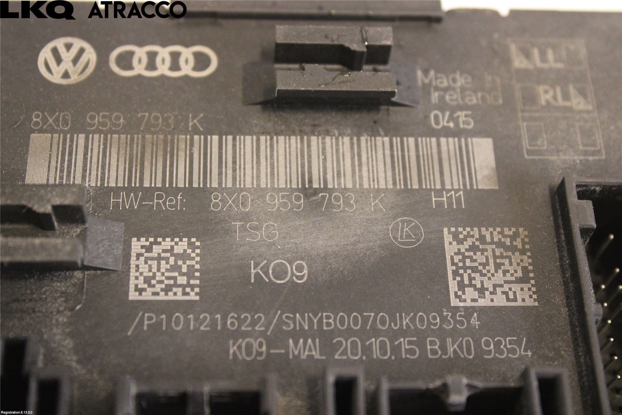 Audi A1/S1 11-18 Styrenhet Dörr