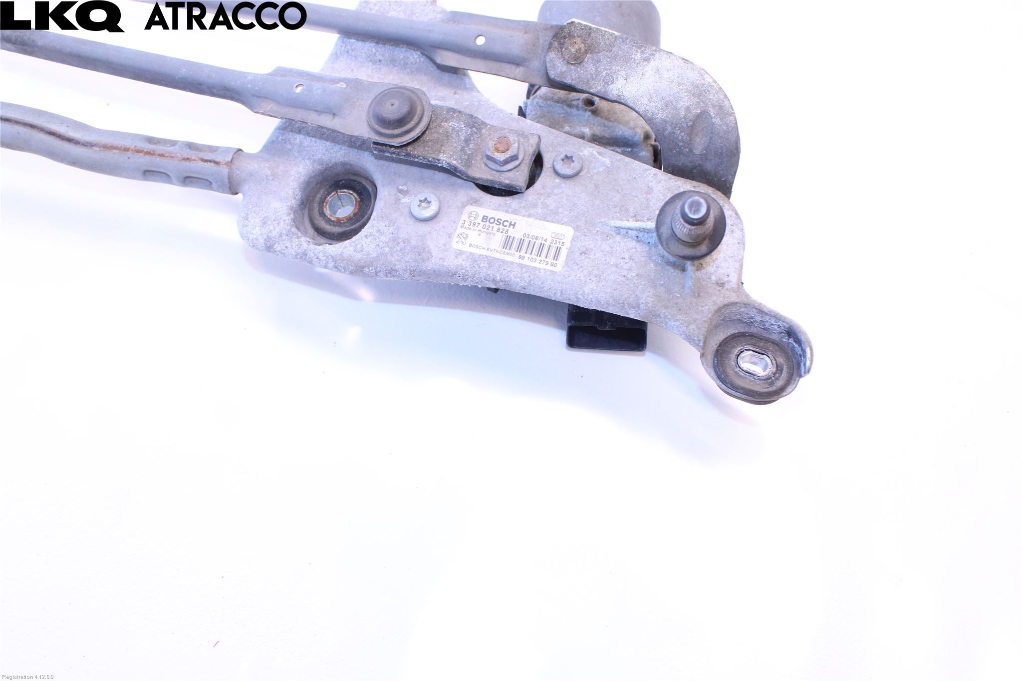 Peugeot 308 14-21 Torkarmotor Vindruta