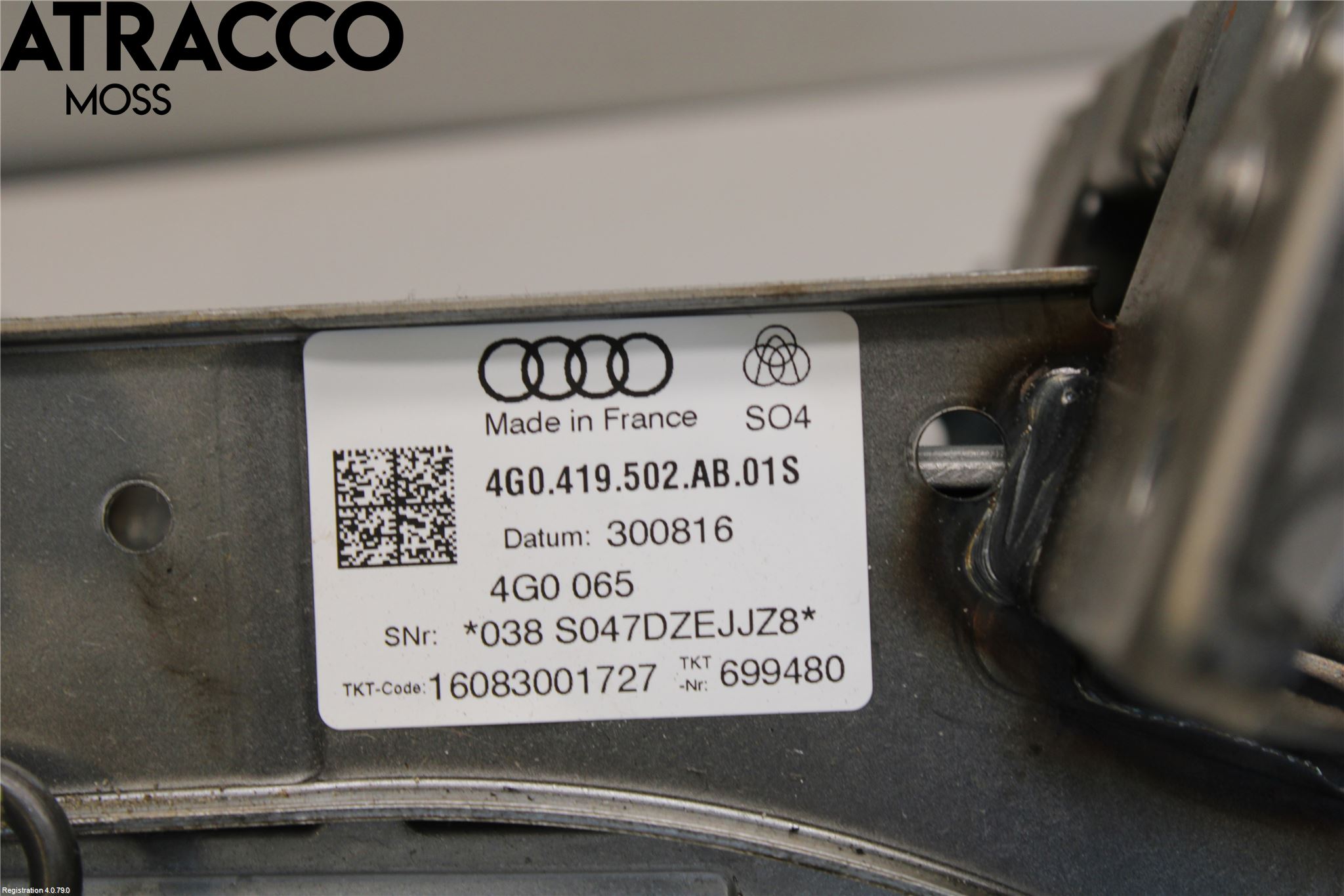 Audi A6/S6 4G 11-18 Rattaxelagg Justerbart