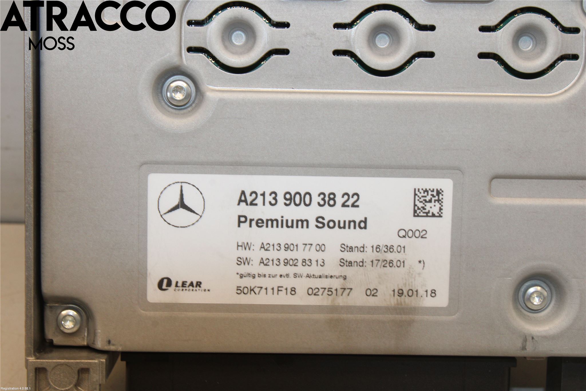 Mercedes-Benz MB E-KLASS (W213) 16-23 Styrenhet Övrigt
