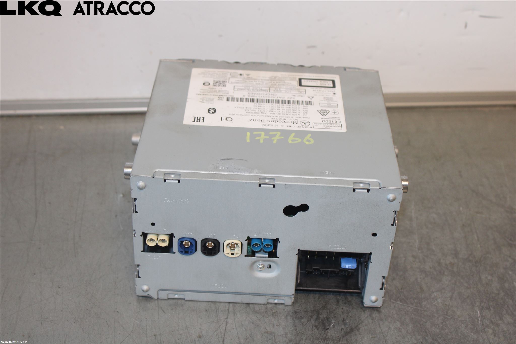 Mercedes-Benz MB C-KLASS (W205) 14-21 Cd Radio - Multimediapanel