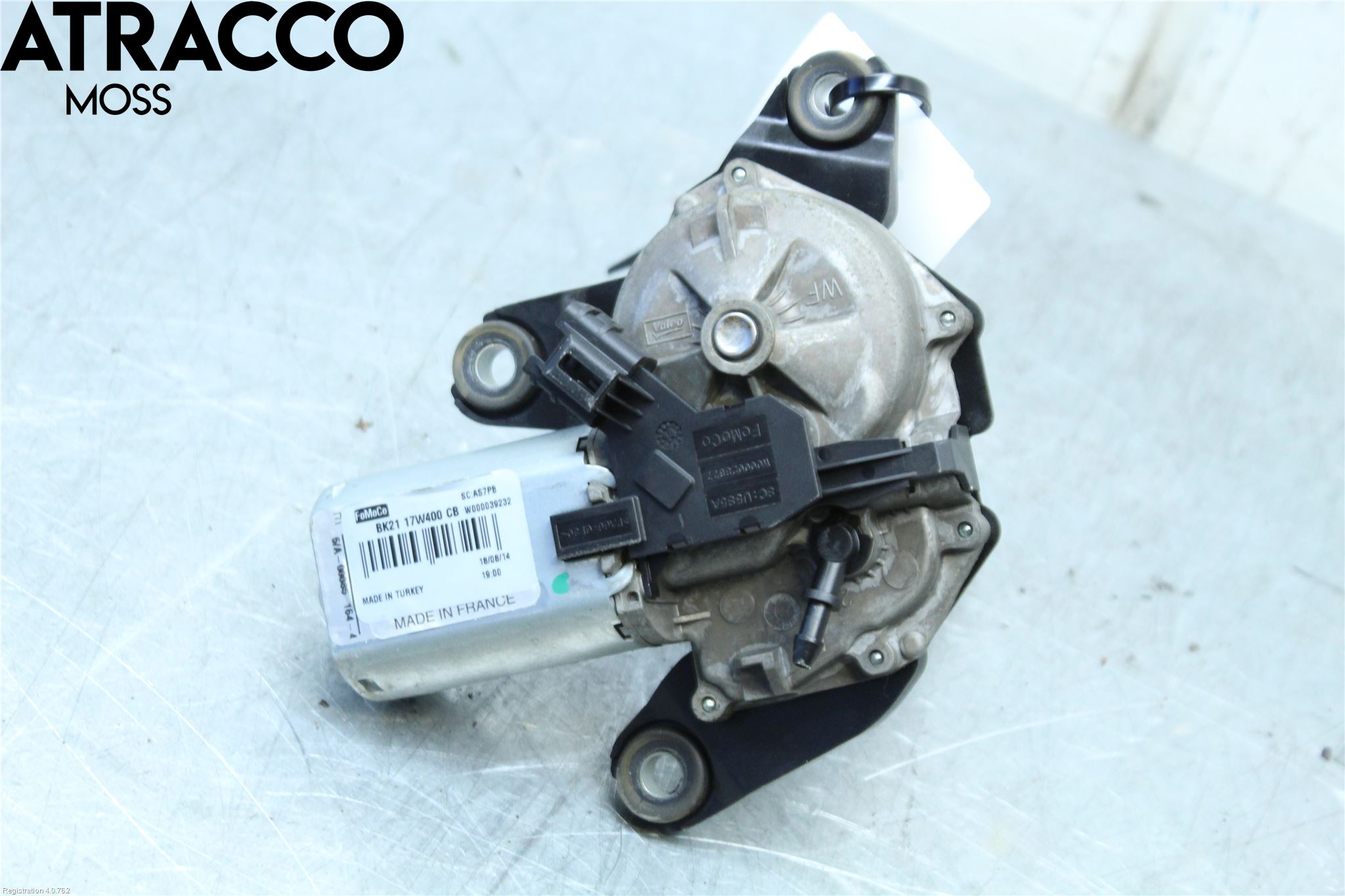 Ford TRANSIT/TOURNEO CONNECT 13-22 Torkarmotor Baklucka
