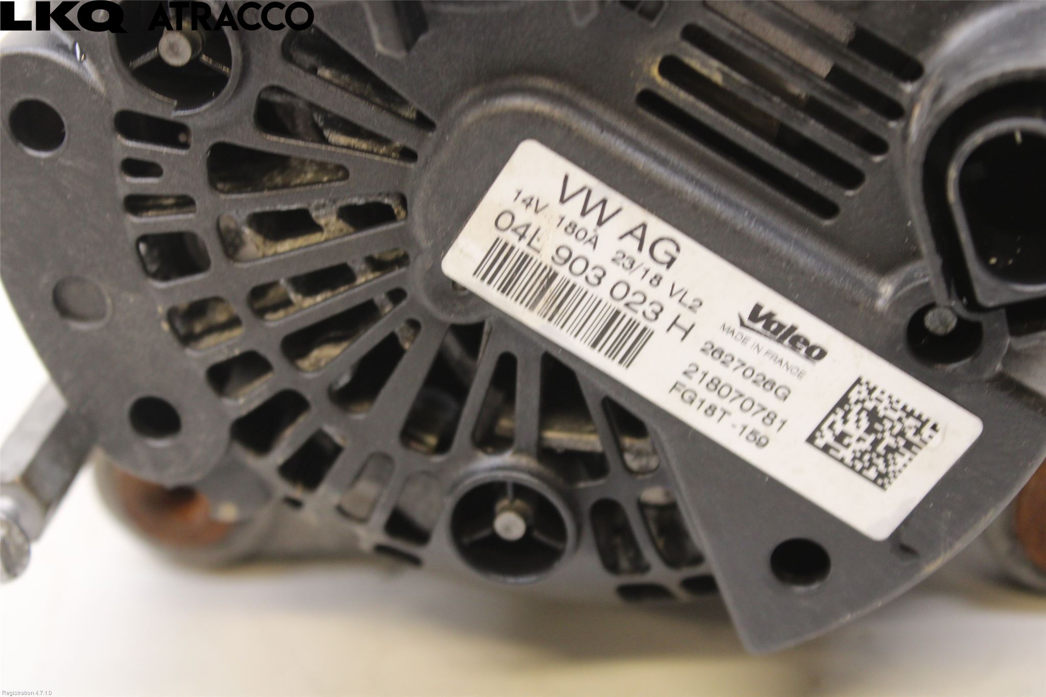 Volkswagen VW TIGUAN 16-24 Generator