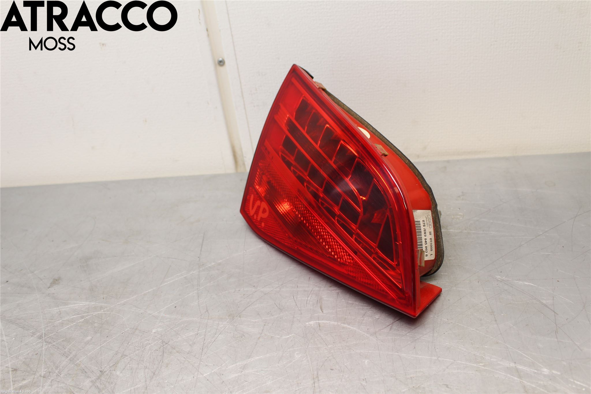 Audi A4/S4 08-11 Bakljus Lucka Vä