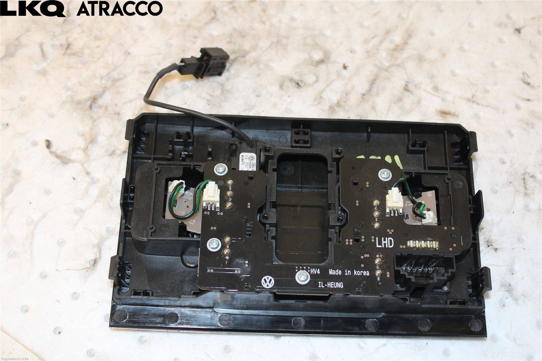 Volkswagen VW PASSAT 15-19 Strömställare Innerbelysning