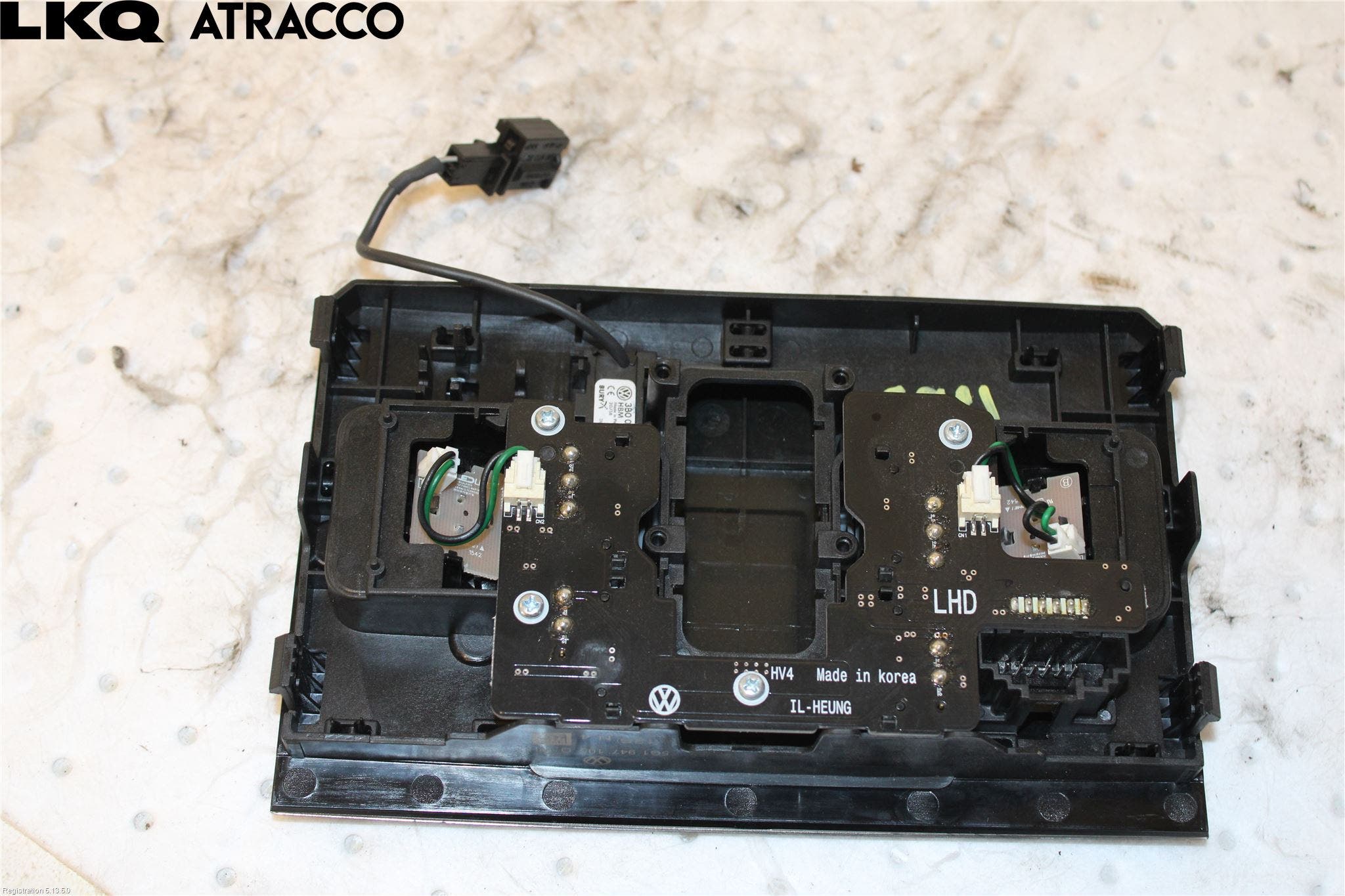 Volkswagen VW PASSAT 15-19 Strömställare Innerbelysning
