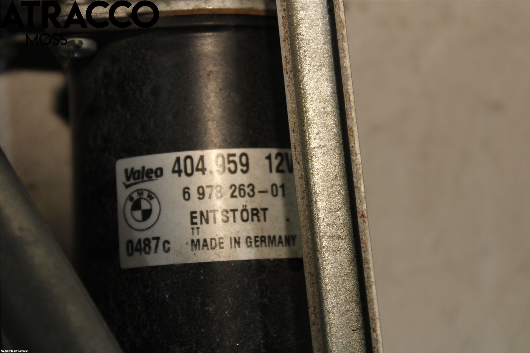 BMW 3 E90/91 SED/TOU 05-12 Torkarmotor Vindruta