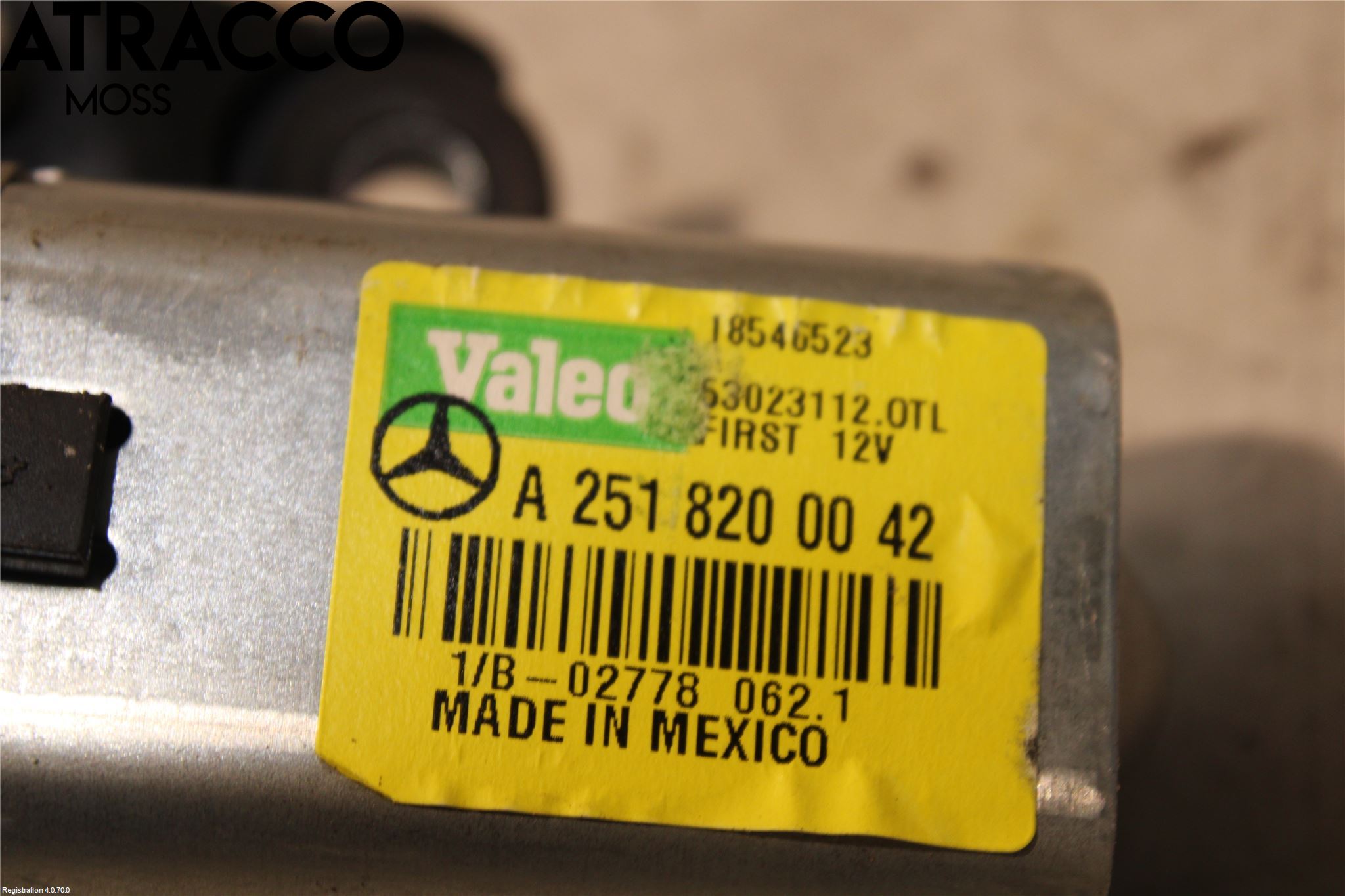 Mercedes-Benz MB R-KLASS (W251) 05-13 Torkarmotor Baklucka