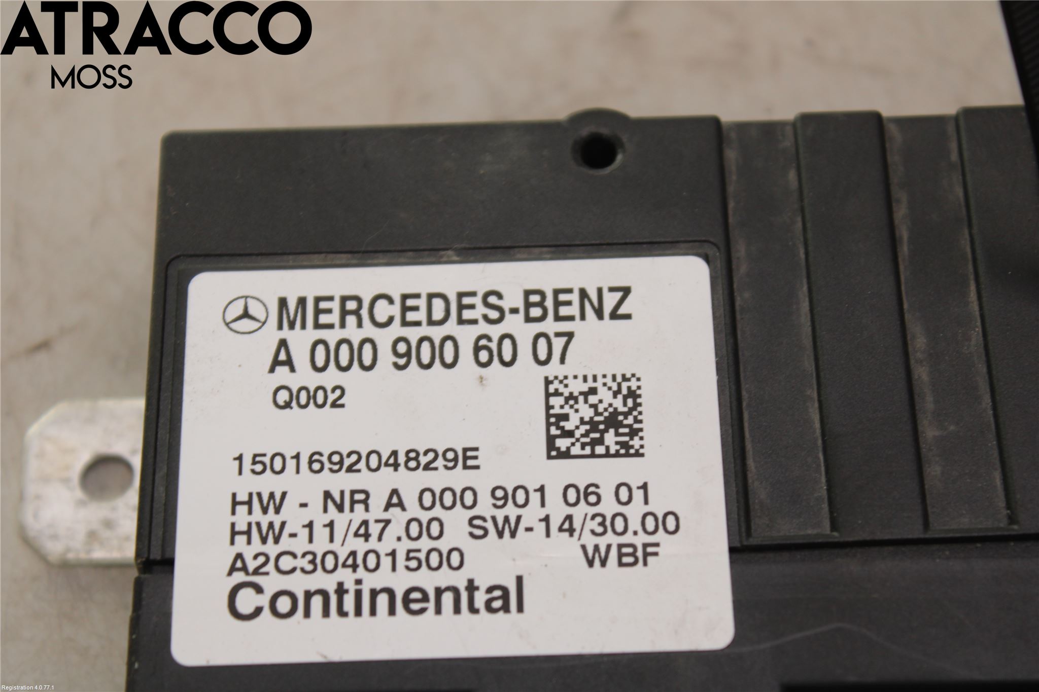 Mercedes-Benz MB C-KLASS (W205) 14-21 Styrenhet Övrigt
