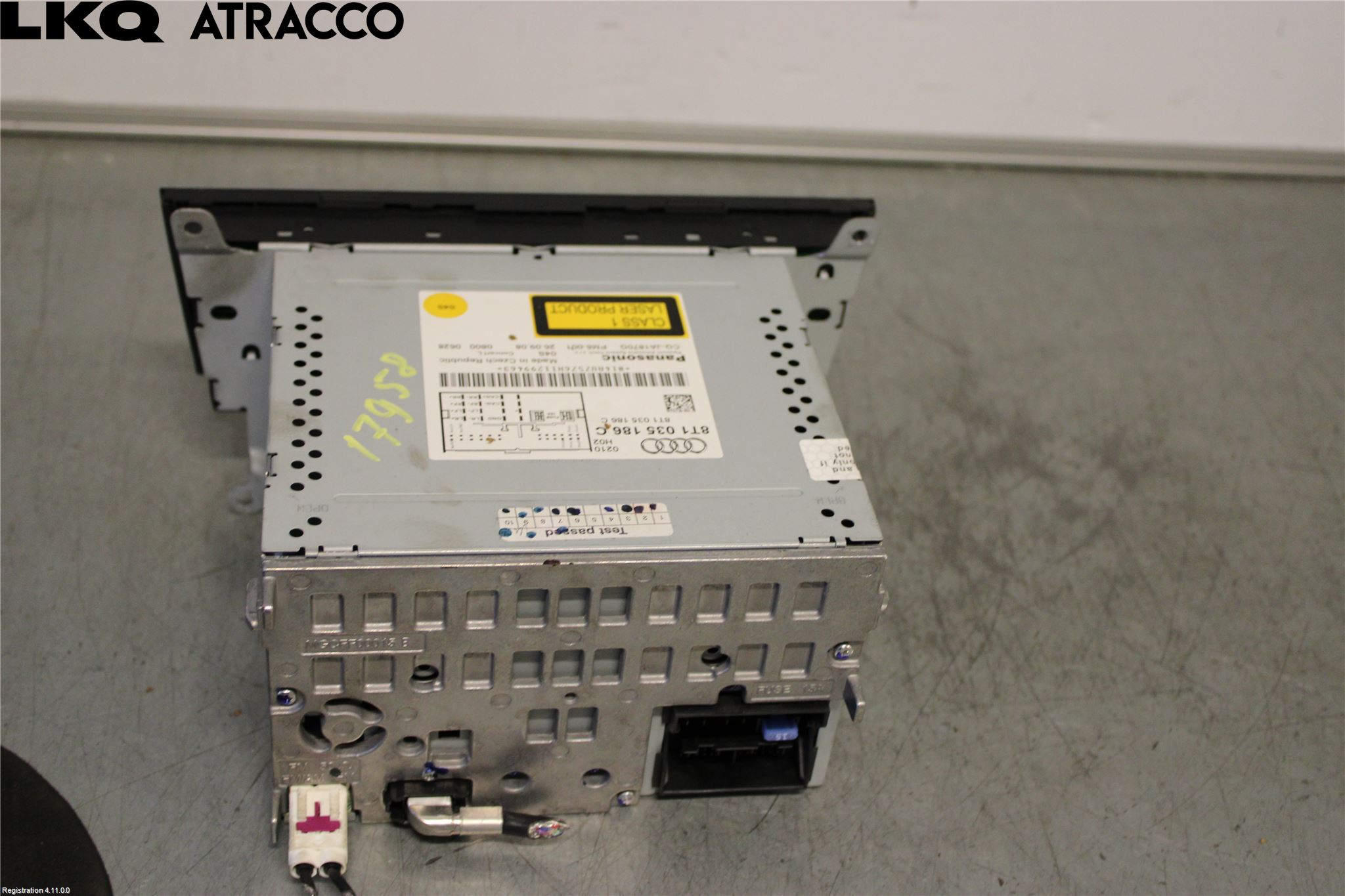 Audi A4/S4 08-11 Cd Radio - Multimediapanel