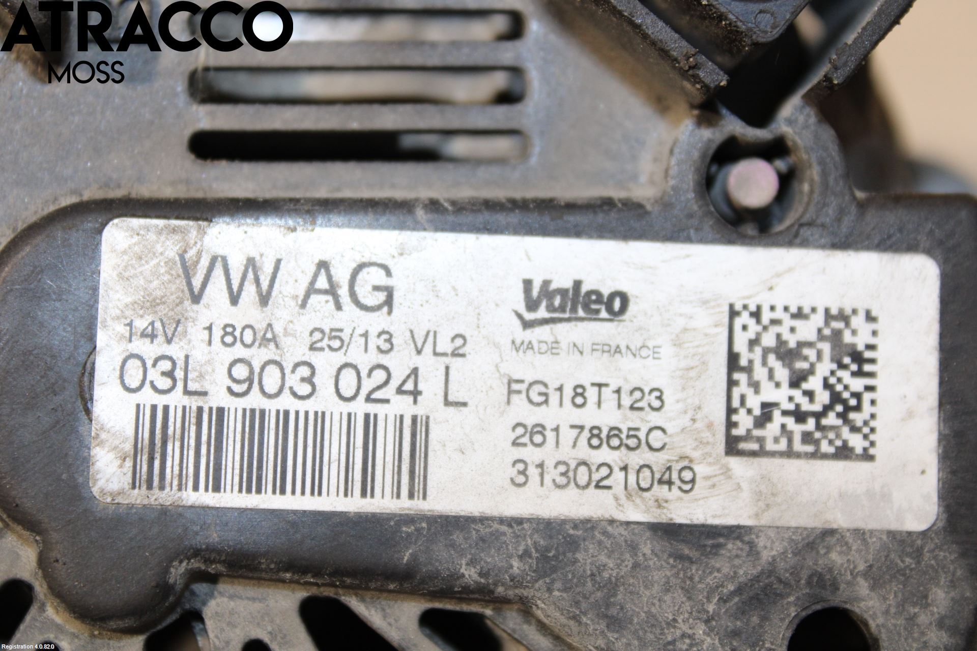 Volkswagen VW TRANSP/CARAVELLE (T5) 04-15 Generator