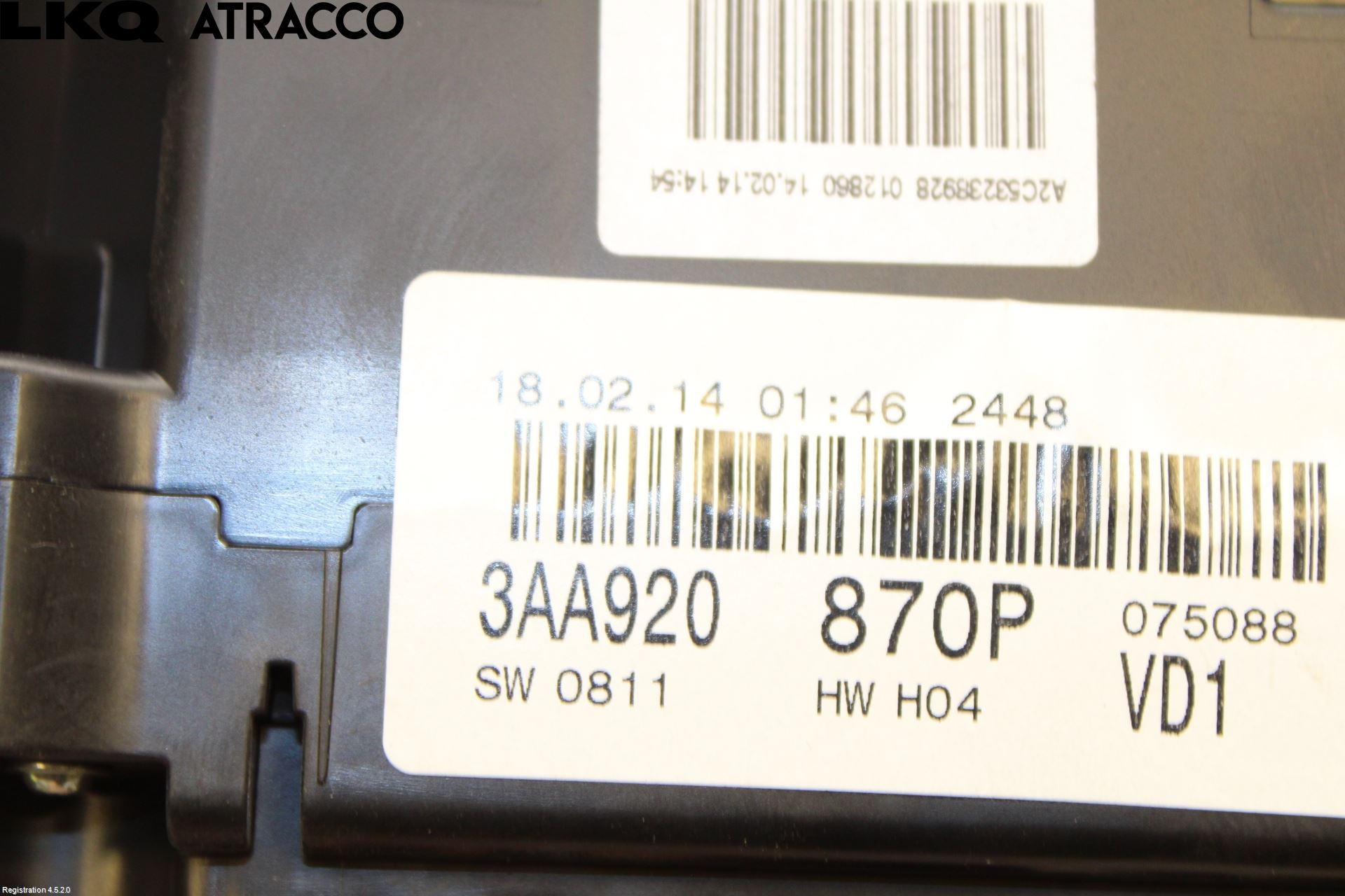 Volkswagen VW PASSAT 11-14 Instrument Komb