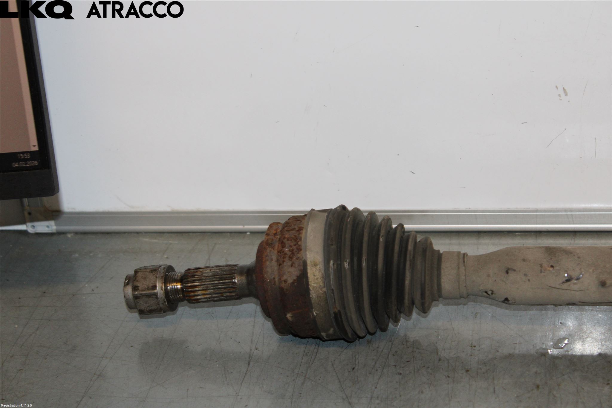 Citroen JUMPY 07-16 Drivaxel Fram Höger