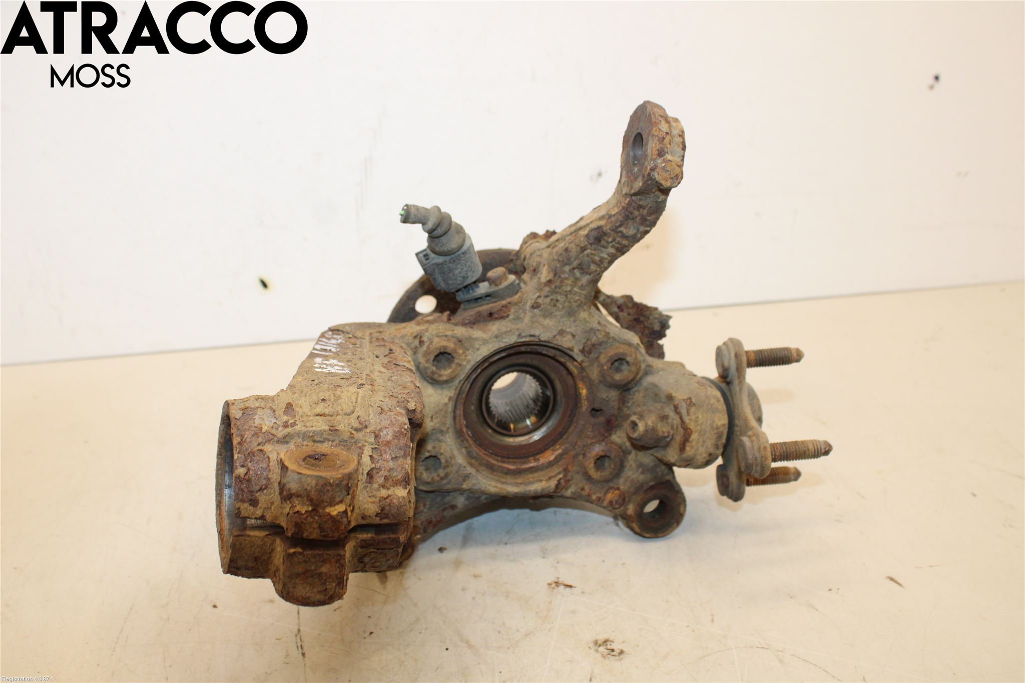 Volkswagen VW CADDY 11-15 Styrspindel Lagerhus Hö