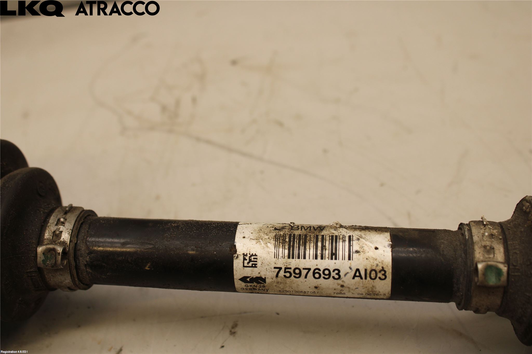 BMW 3 GT F34 13-19 Drivaxel Fram Vänster