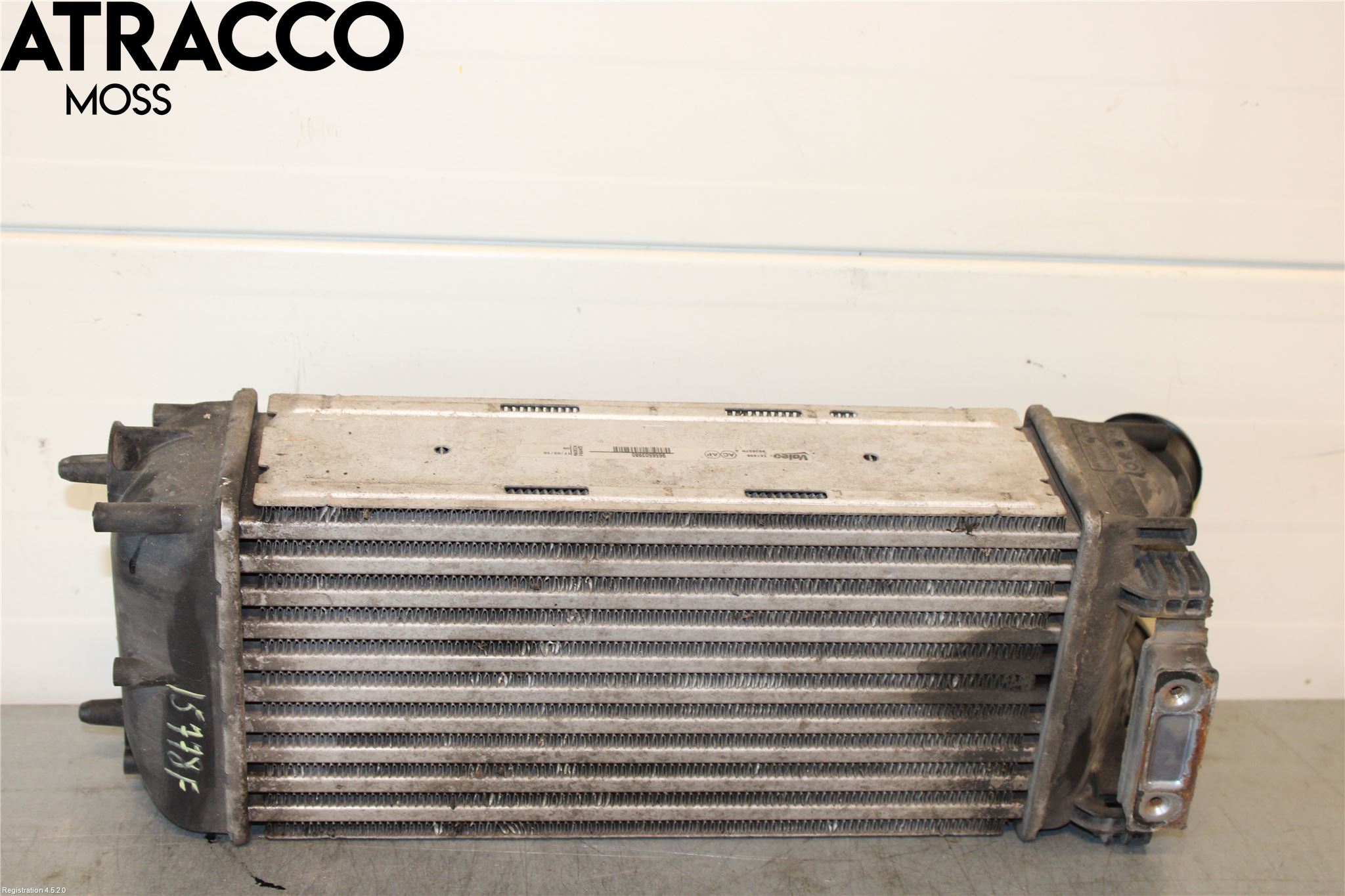 Peugeot 3008 09-16 Laddluft-Intercooler Kyl