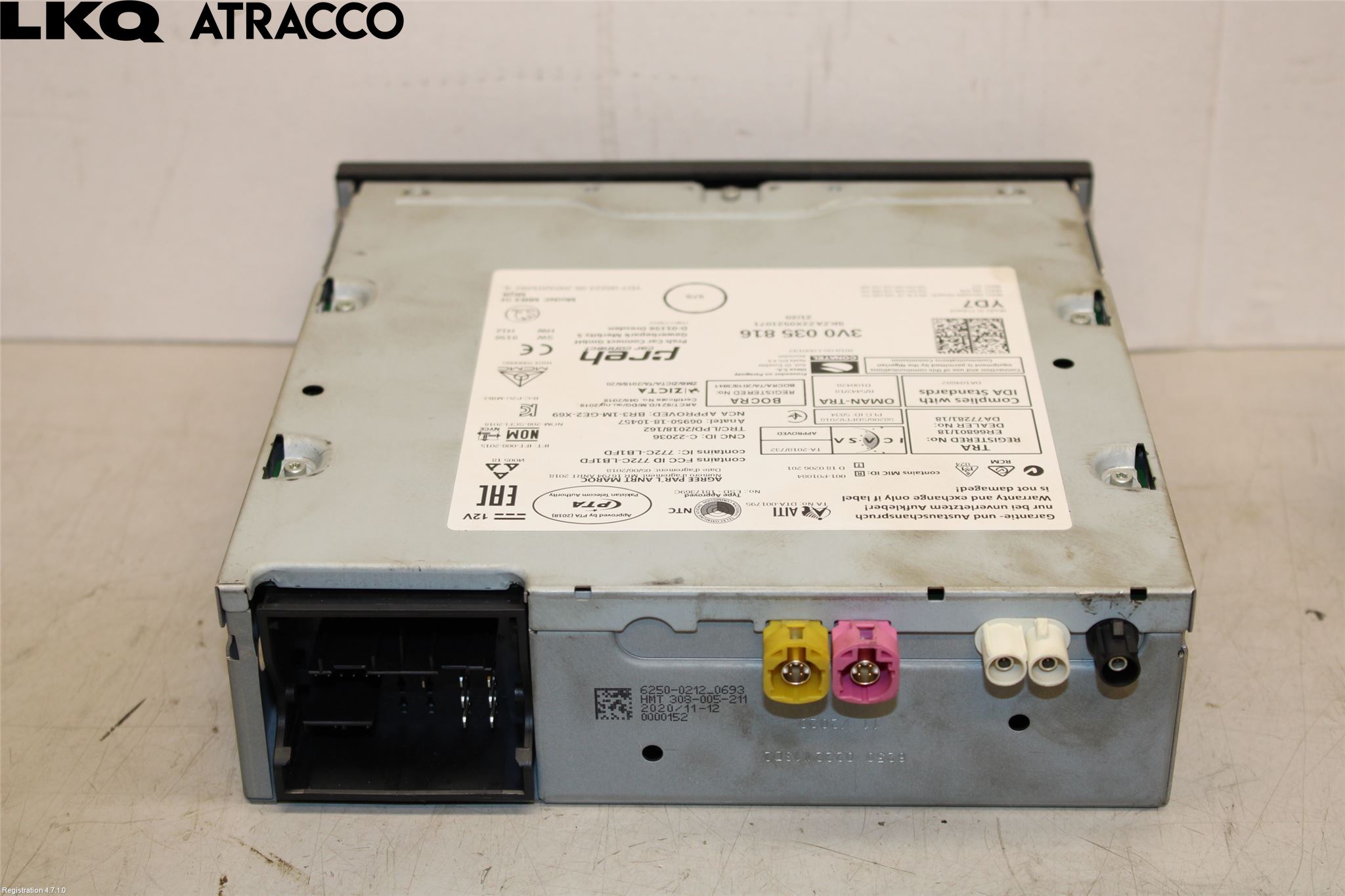 Skoda SUPERB 16-24 Cd Radio - Multimediapanel