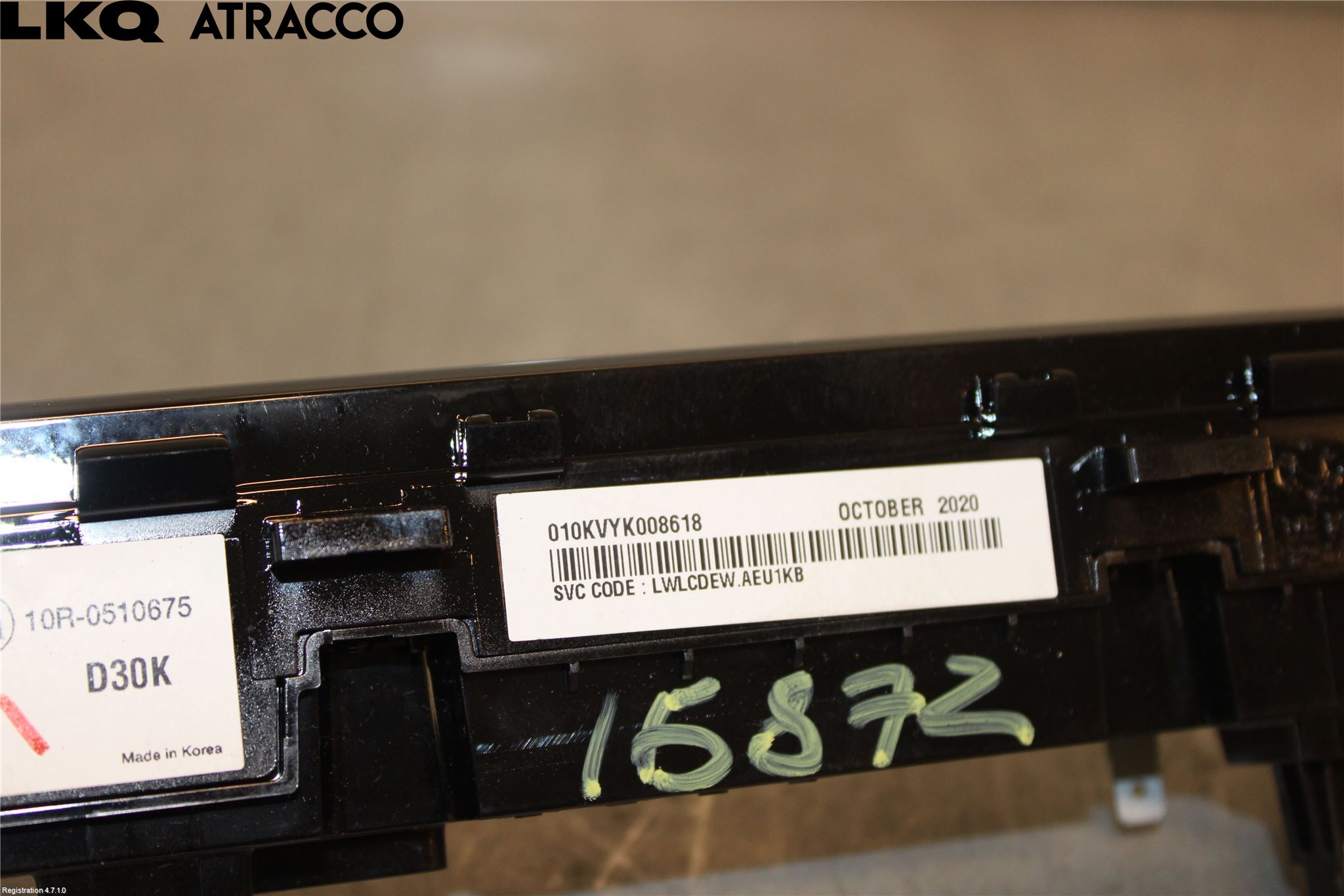 Kia NIRO (DE) 17-22 Strömställare Övrigt