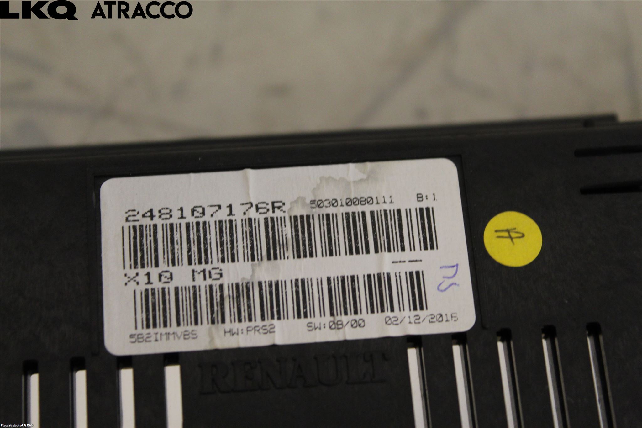 Renault ZOE/E-TECH 13- Instrument Komb