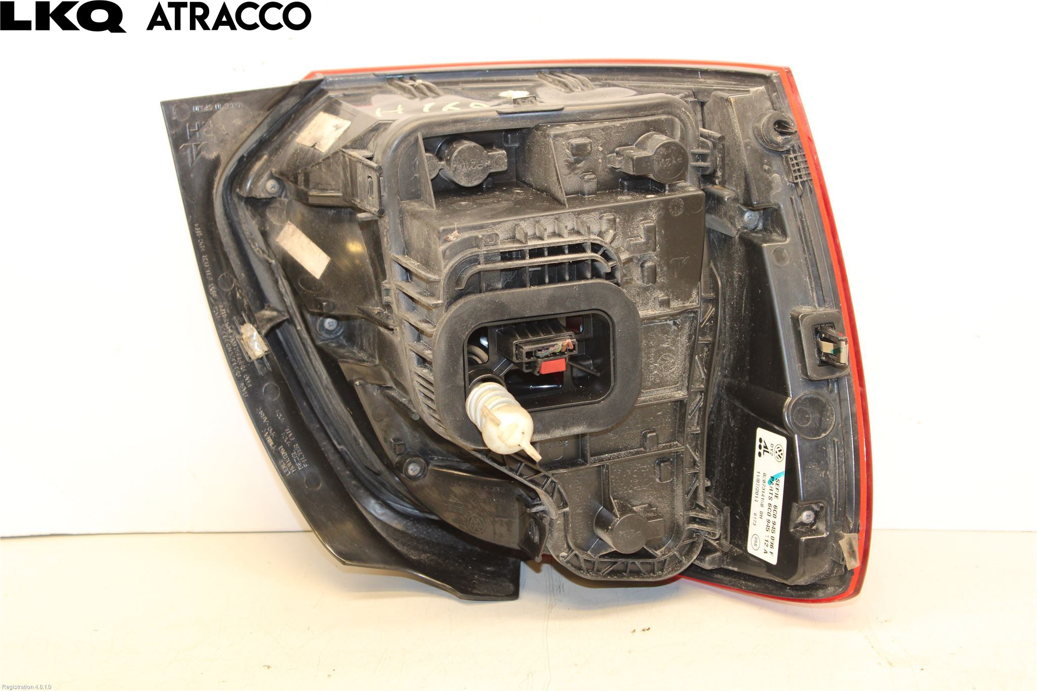 Volkswagen VW POLO 10-17 Bakljus Höger