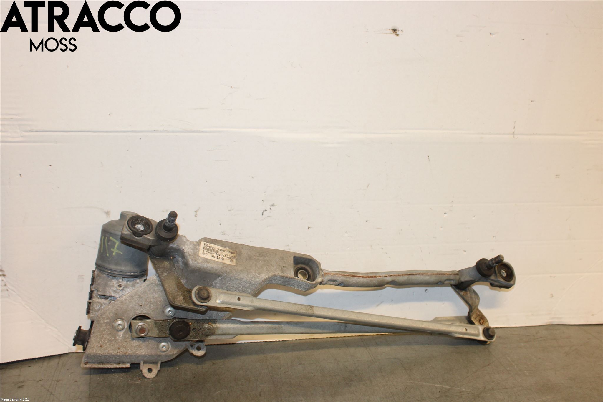 Ford FIESTA 13-17 Torkarmotor Vindruta