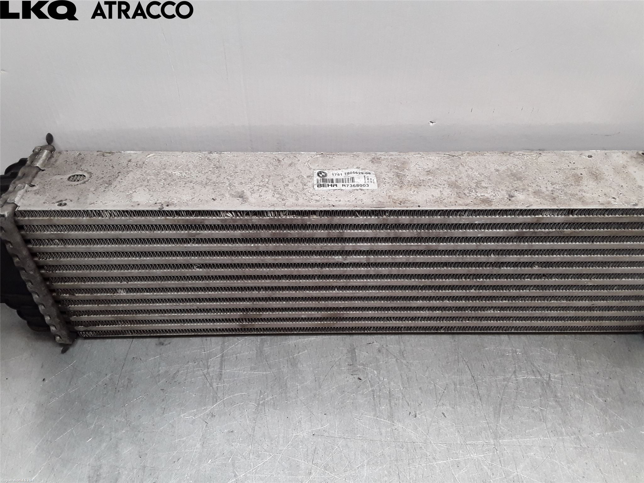 BMW 7 F01/02/03/04 09-15 Laddluft-Intercooler Kyl