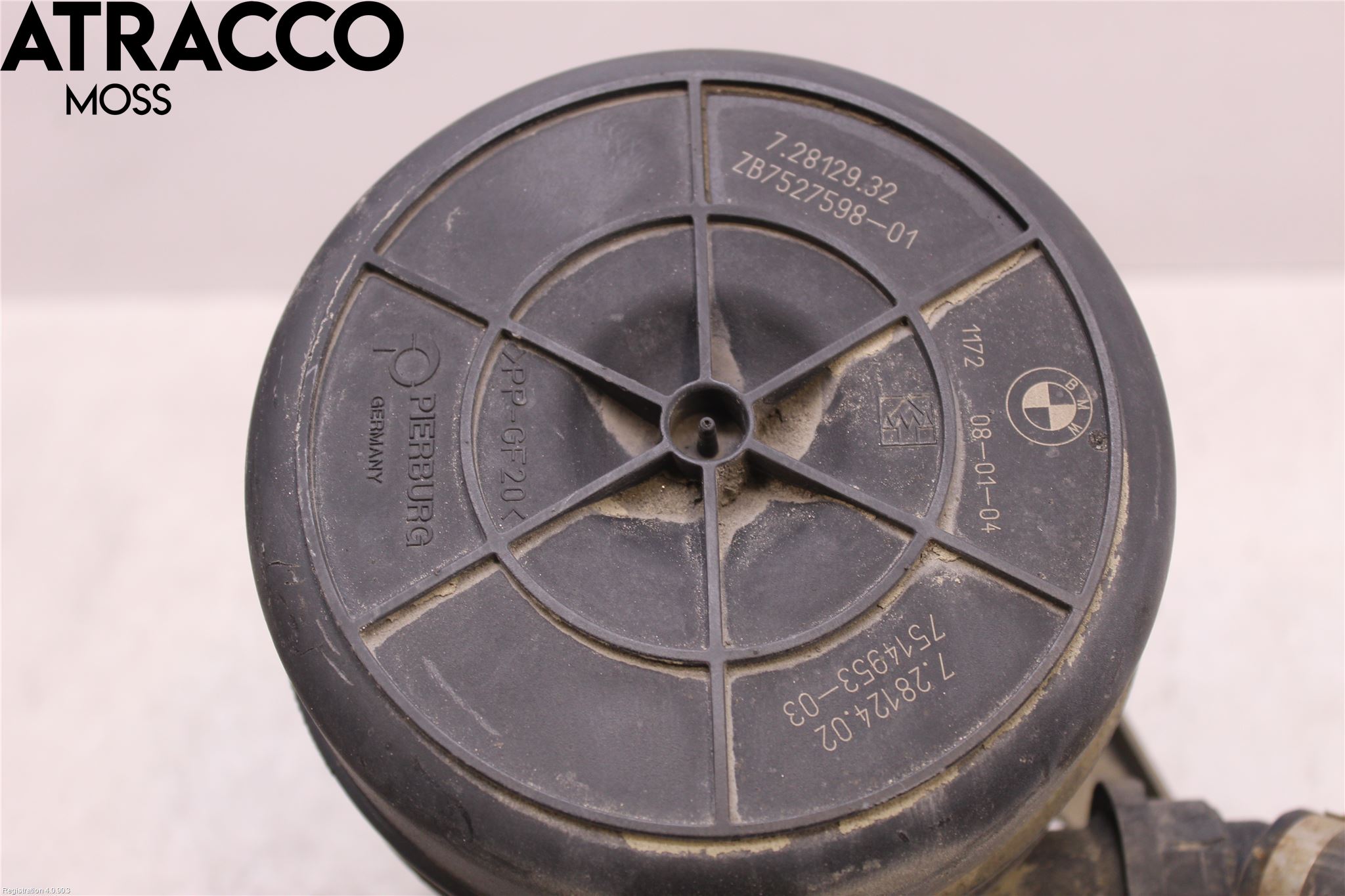 BMW 5 E60/61 Sed/Tou 02-10 Luftpump-Avgasrening