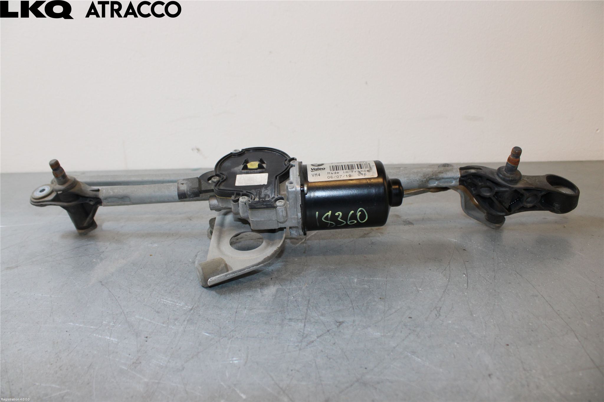 BMW 3 F30/F31/F80 12-19 Torkarmotor Vindruta