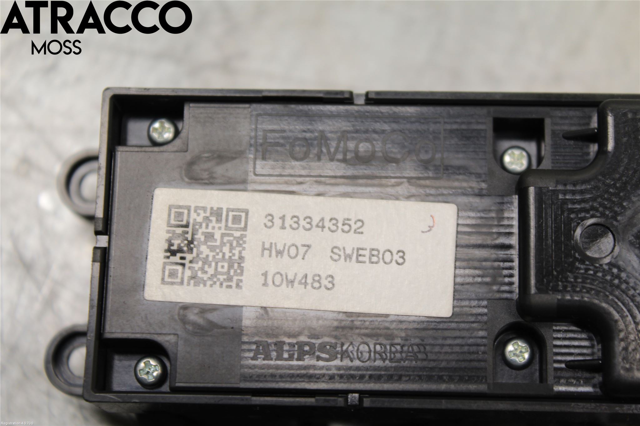 Volvo V50 08-12 Strömställare Elhiss