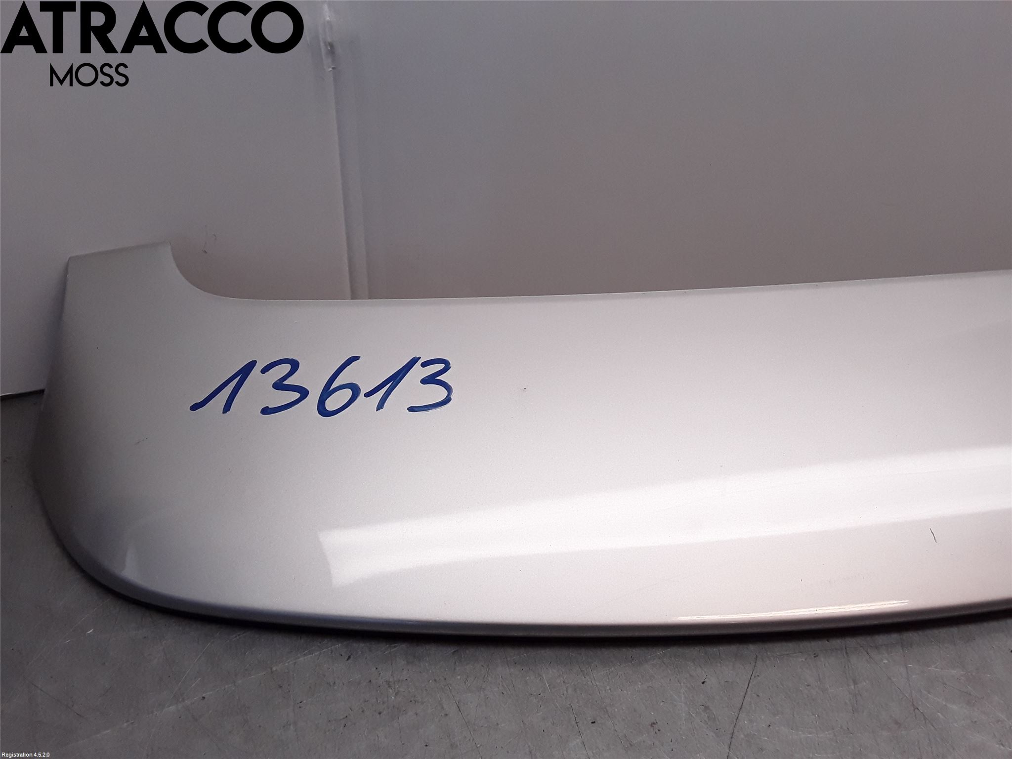 Toyota AURIS 10-12 Spoiler Baklucka